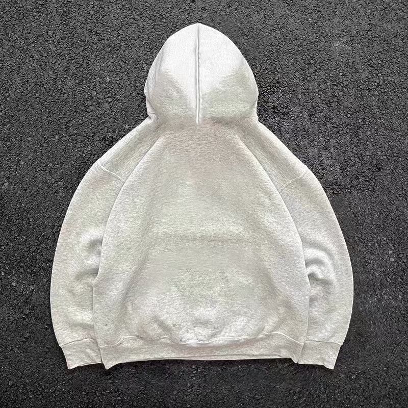 Japanese Brand × Vintage Grey vintage washed carrot print hoodie Size US L / EU 52-54 / 3 - 2 Thumbnail