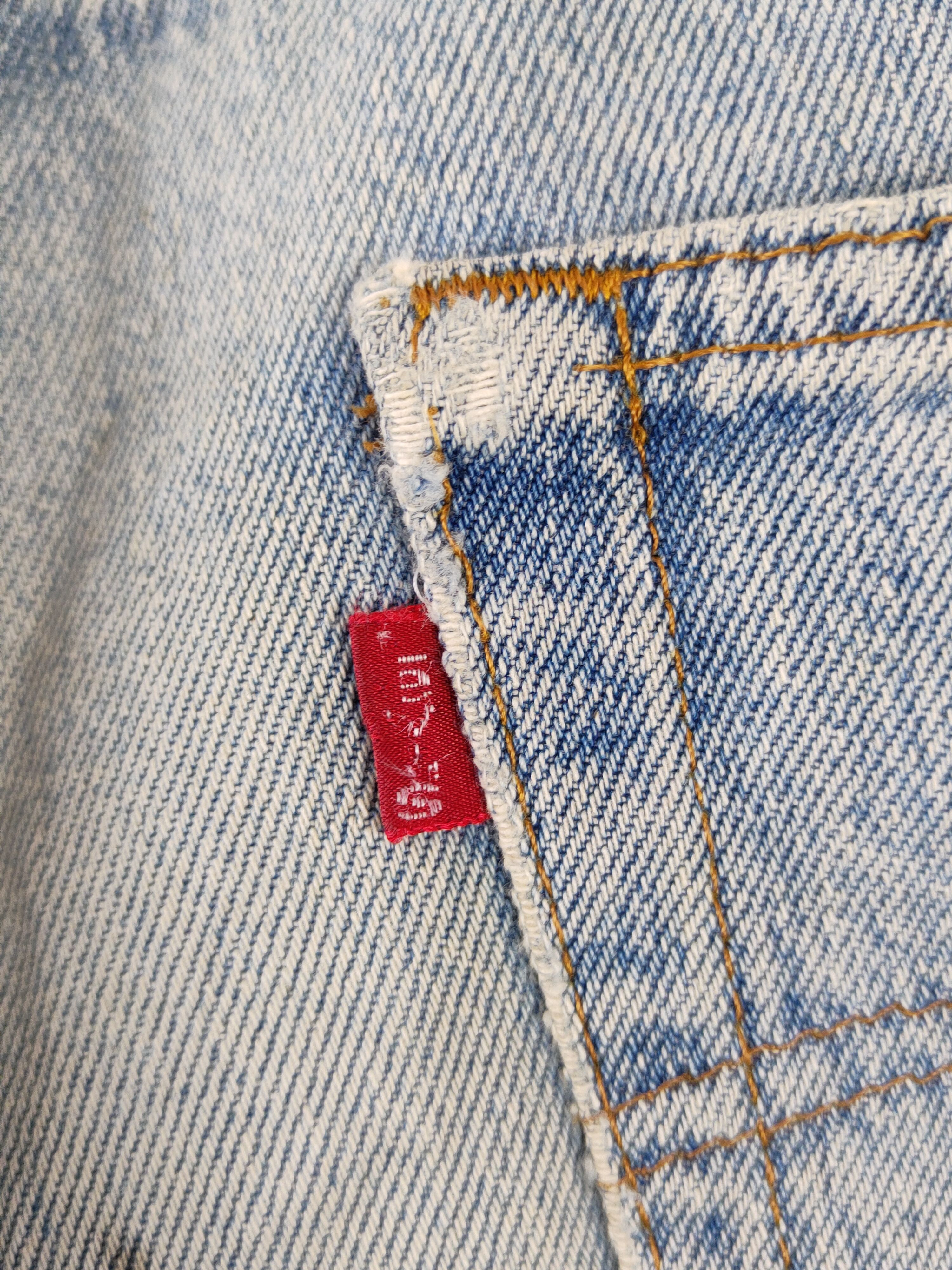Levi's Levi's vintage faded Blue Distressed Ripped Jeans #W1837 Size US 28 / EU 44 - 10 Thumbnail