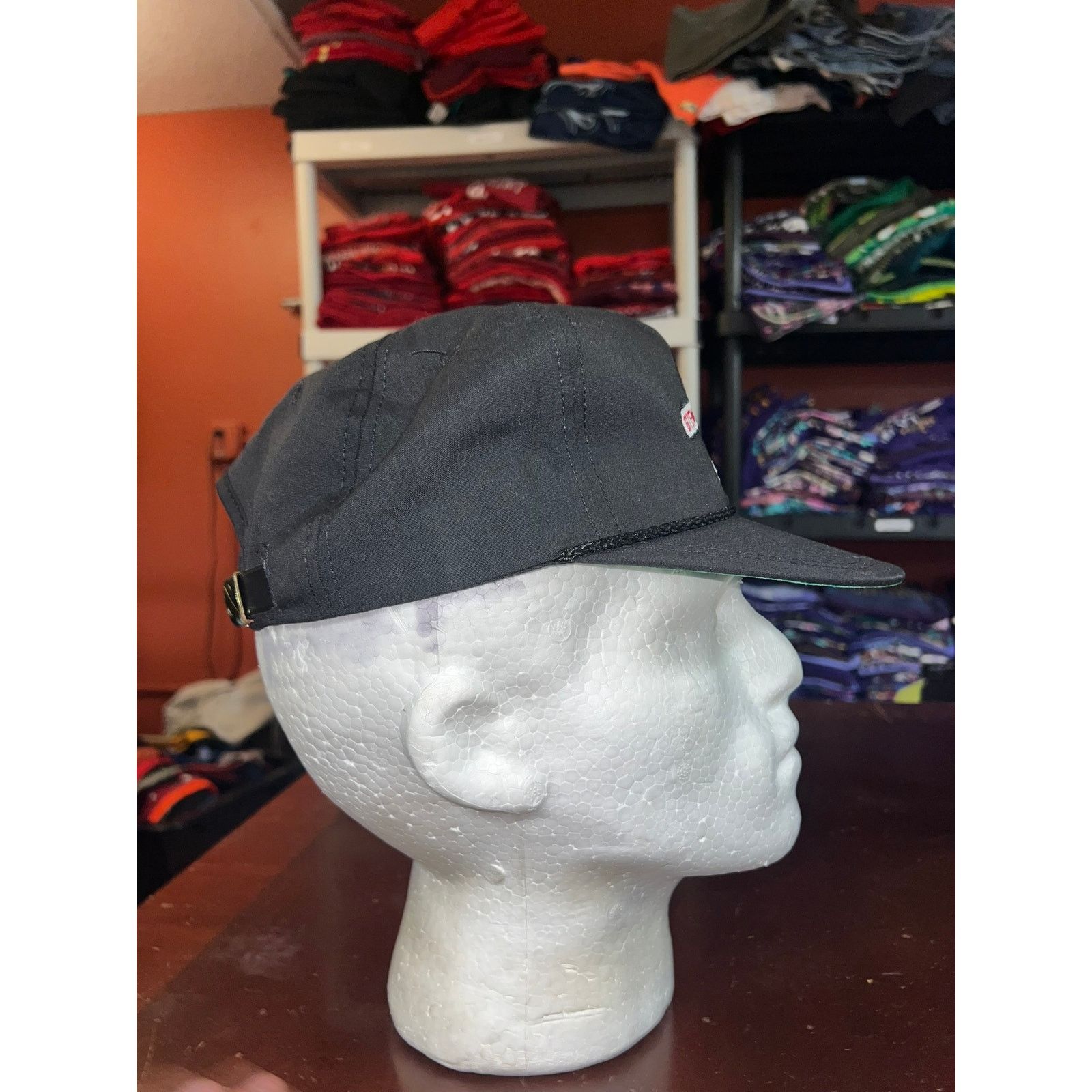 Vintage Vintage Denver Roper Hat Stewart & Stevenson Black Cap VTG Size ONE SIZE - 5 Thumbnail