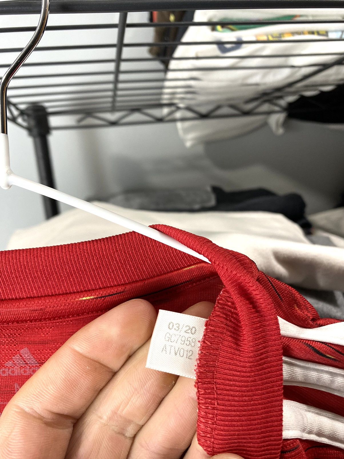 Adidas 2020-21 Adidas Manchester United Soccer Jersey T Shirt Size US M / EU 48-50 / 2 - 10 Thumbnail