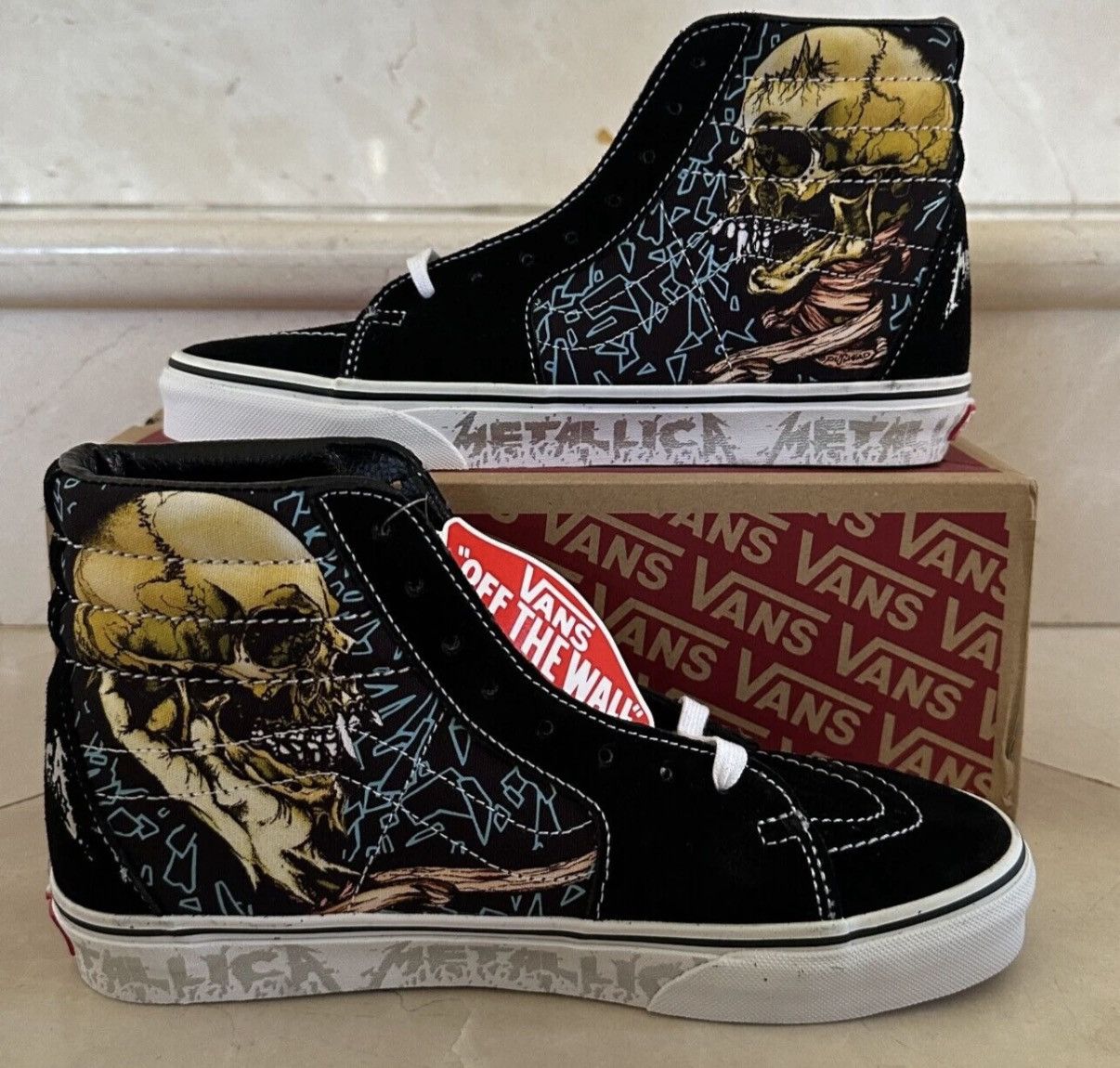 Metallica × Vans Vans X Metallica High Top Sneaker Size US 6 / EU 39 - 7 Thumbnail