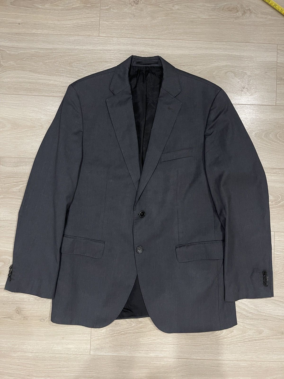 Hugo Boss Hugo boss blazer gray classic jacket 42R Size 42R - 6 Thumbnail