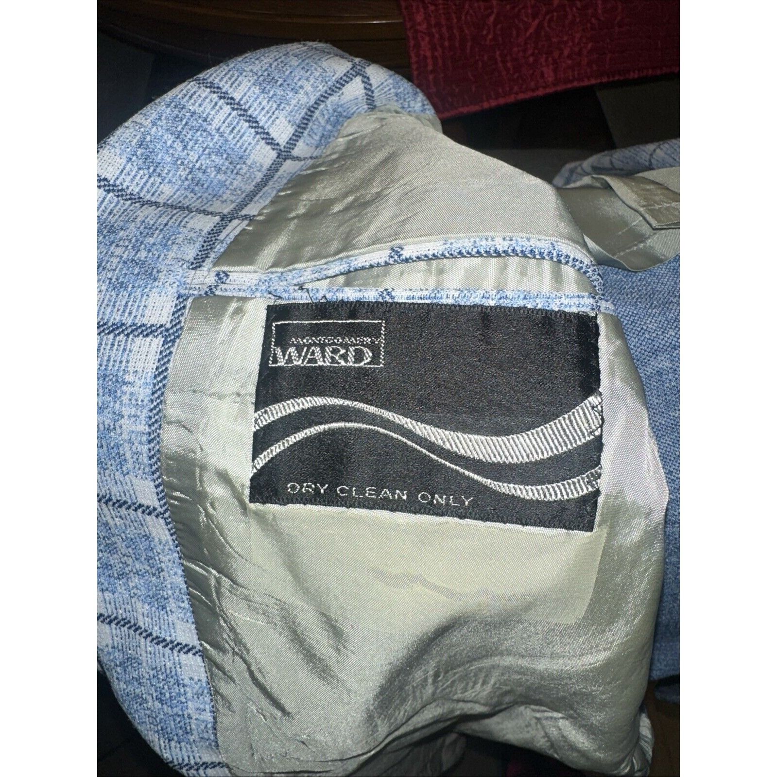 Vintage VTG 70’s Montgomery Ward Jacket Blazer Men's 40 Long. Size US XXL / EU 58 / 5 - 3 Thumbnail