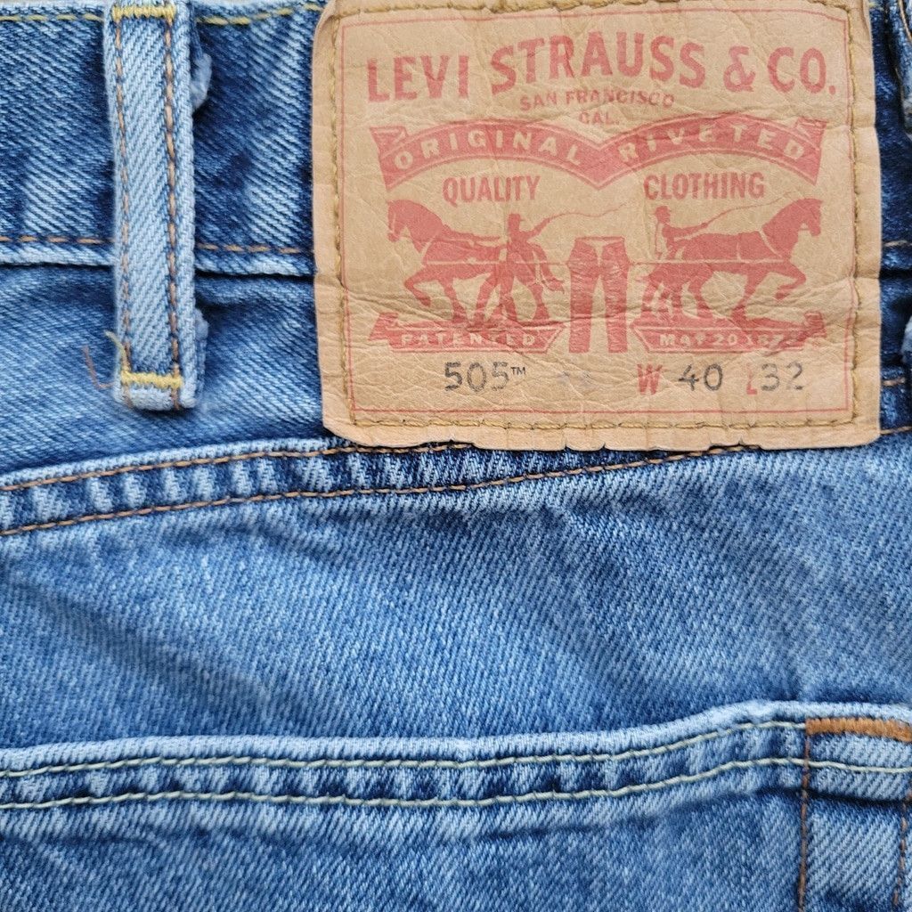 Levi's Levi's Jeans 505 Size 40/32 Men's Excellent Condition Size US 40 / EU 56 - 6 Thumbnail