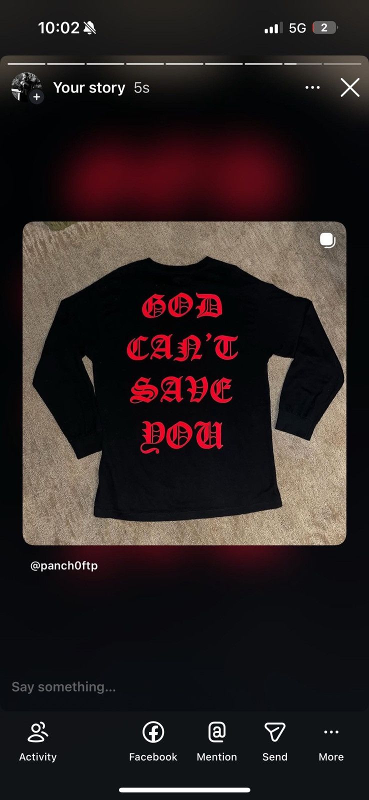 Fuck The Population Ftp god cant save you long sleeve Size US L / EU 52-54 / 3 - 2 Thumbnail