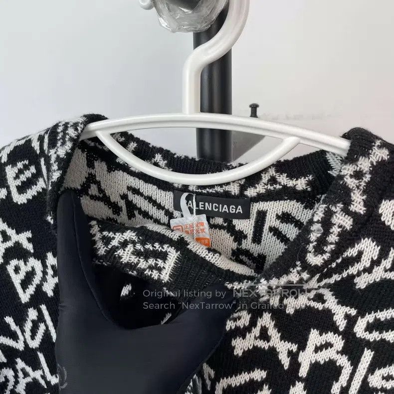 Balenciaga Balenciaga Hat Xs Size Black and White Size US XS / EU 42 / 0 - 3 Thumbnail