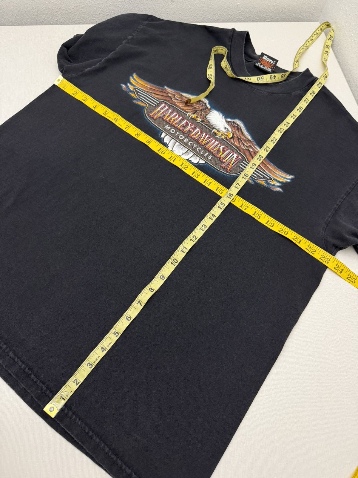 Harley Davidson Vintage 90s Harley Davidson Red Deer, Alberta Canada XL USA Size US XL / EU 56 / 4 - 6 Thumbnail