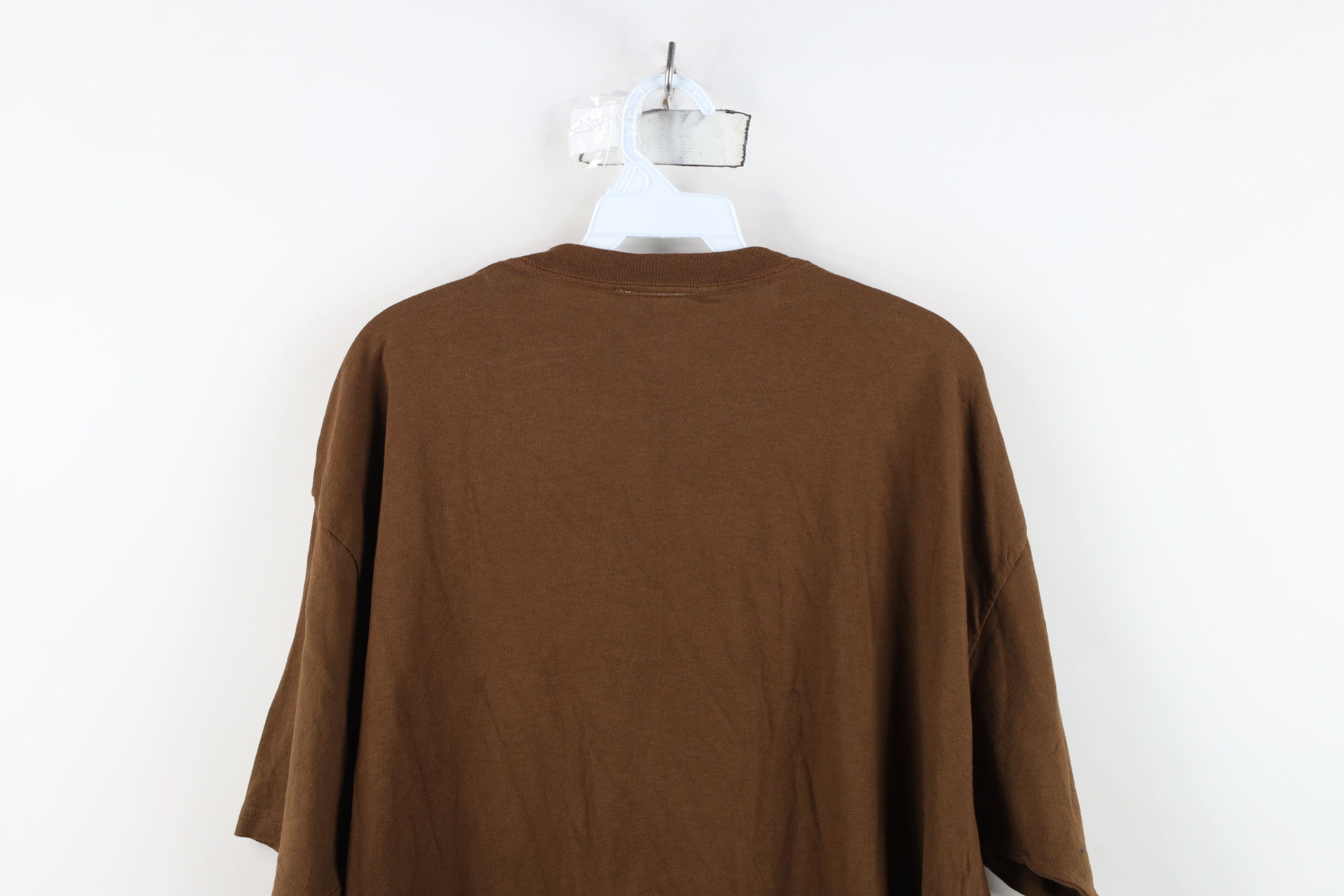 Majestic Vintage Y2K Majestic New York Jets Football T-Shirt Brown Size US XL / EU 56 / 4 - 13 Thumbnail