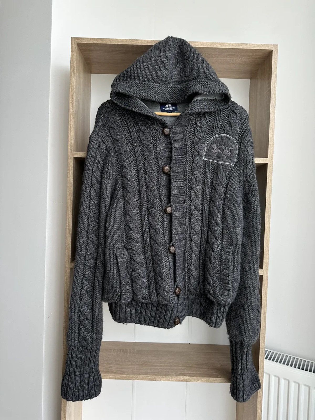 Vintage PRL La Martina Sweater Grey Polo Ralph Lauren