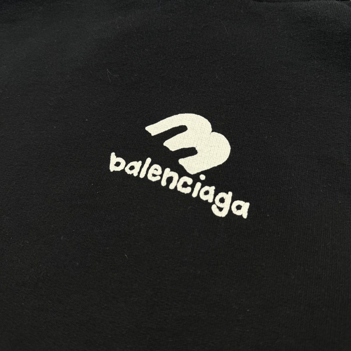 Balenciaga Balenciaga Hand Draw Logo Hoodie Size US M / EU 48-50 / 2 - 2 Thumbnail