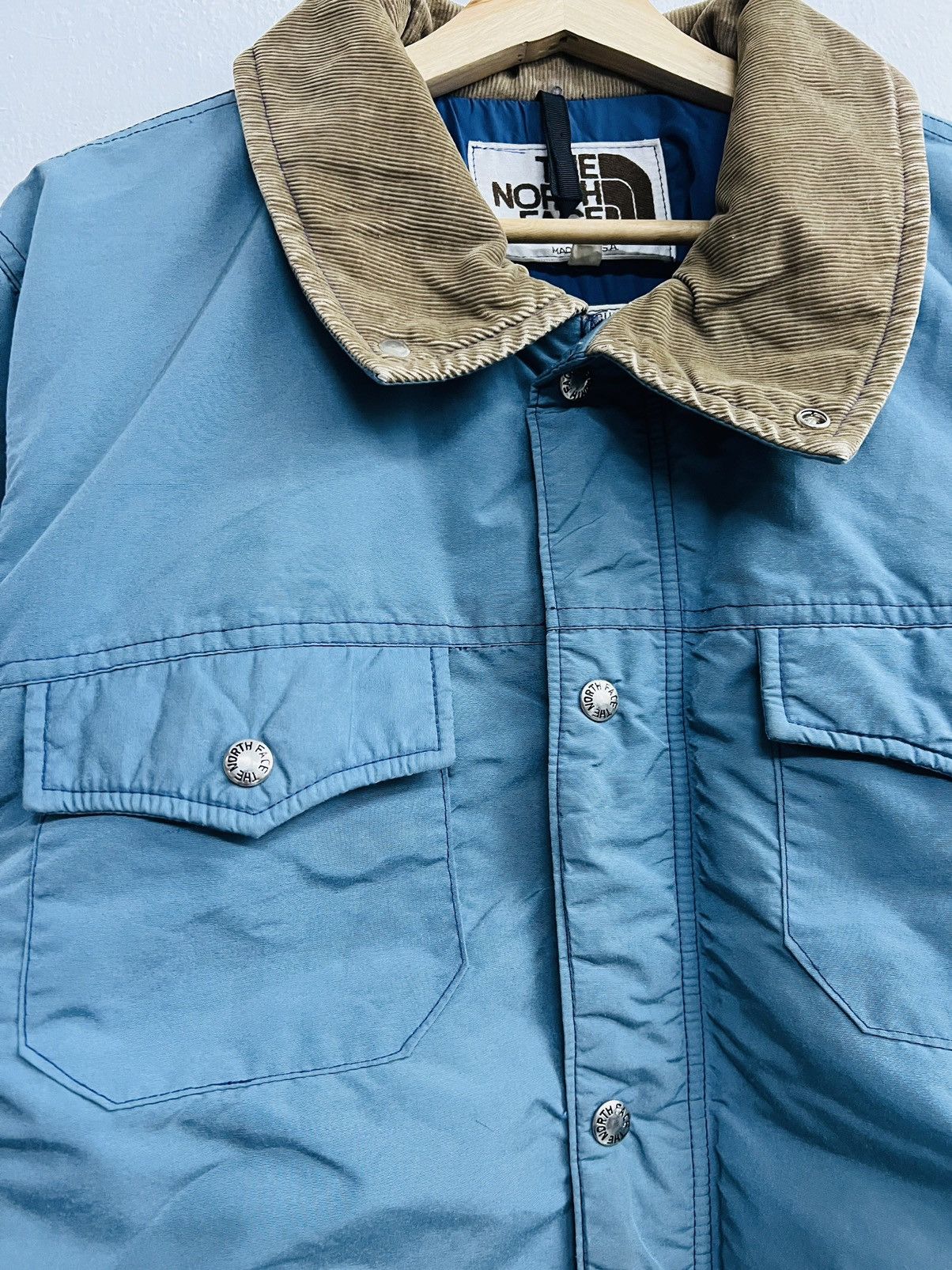 The North Face × Vintage Vintage The North Face Down Trucker Expedition Jacket Size US L / EU 52-54 / 3 - 7 Thumbnail
