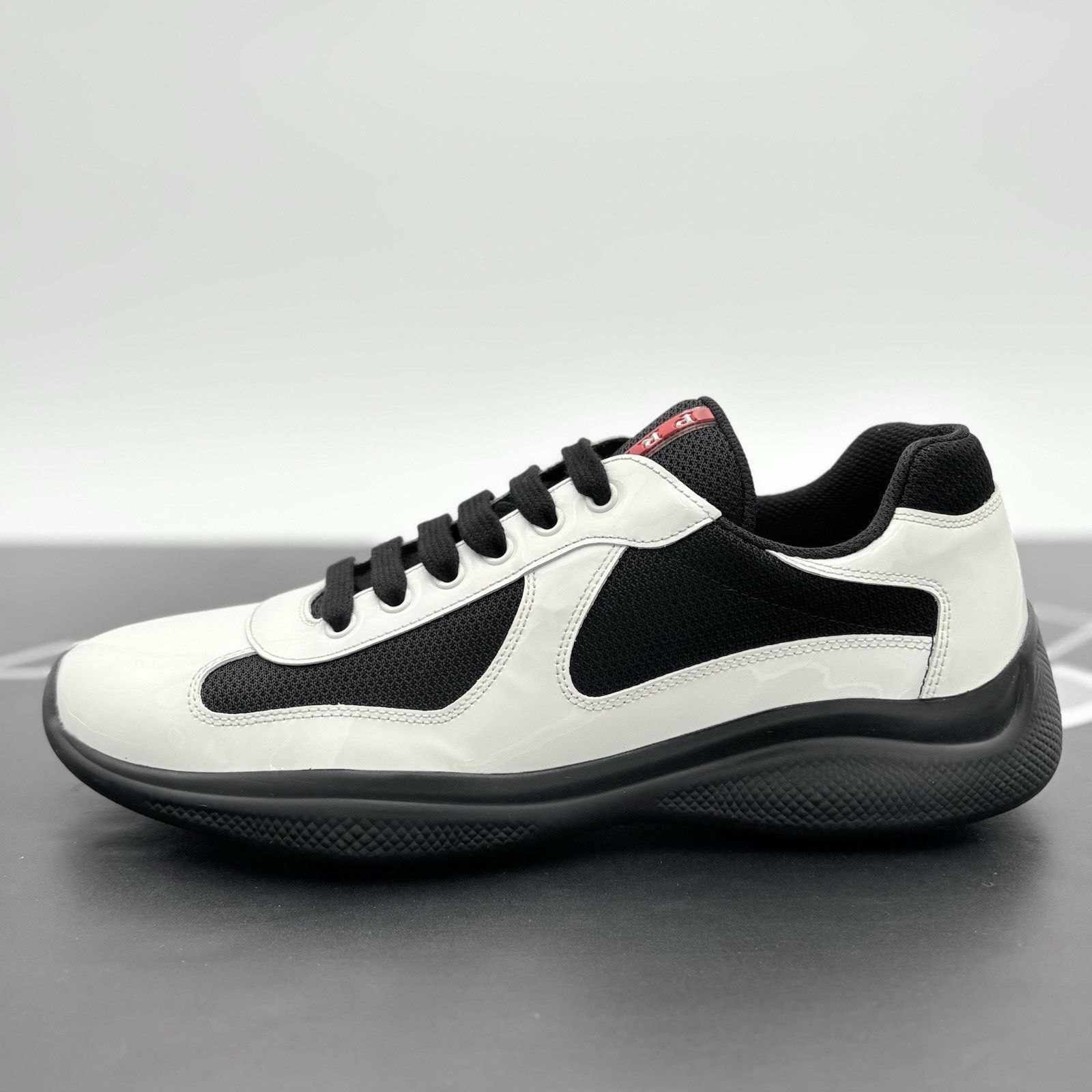 Prada Prada Americas Cup ' Black White ' | SUPER CLEAN! Size US 9.5 / EU 42-43 - 8 Thumbnail