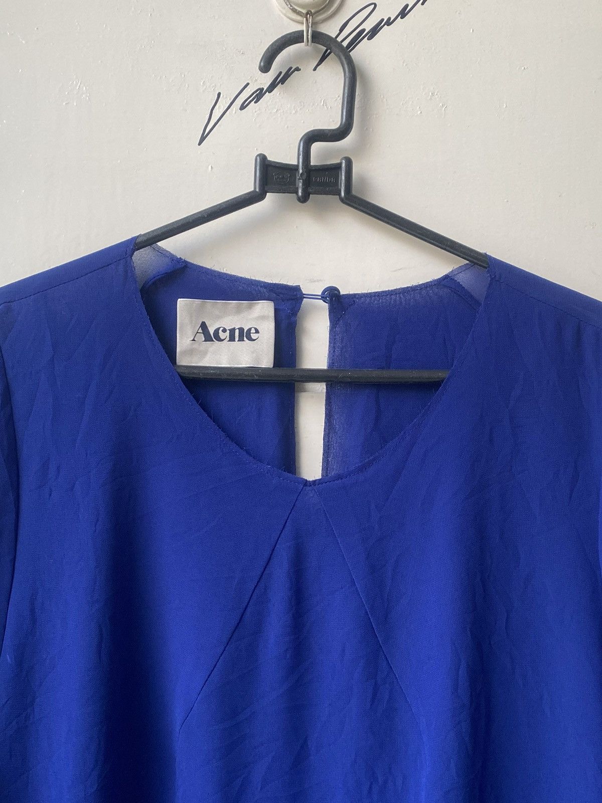 Acne Studios ACNE STUDIOS Blue Dress Size L / US 10 / IT 46 - 6 Thumbnail
