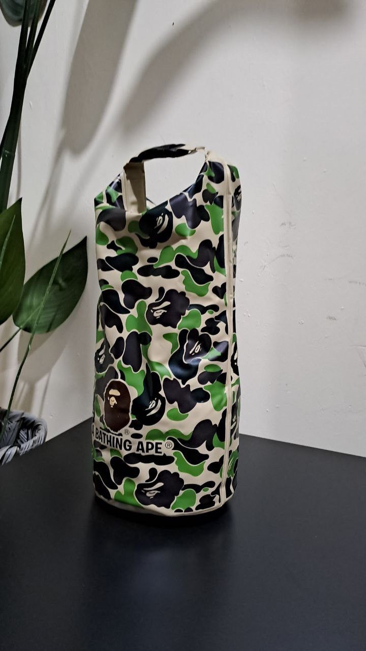 Bape A Bathing Ape Camo Waterproof Camping Bag Size ONE SIZE - 7 Thumbnail