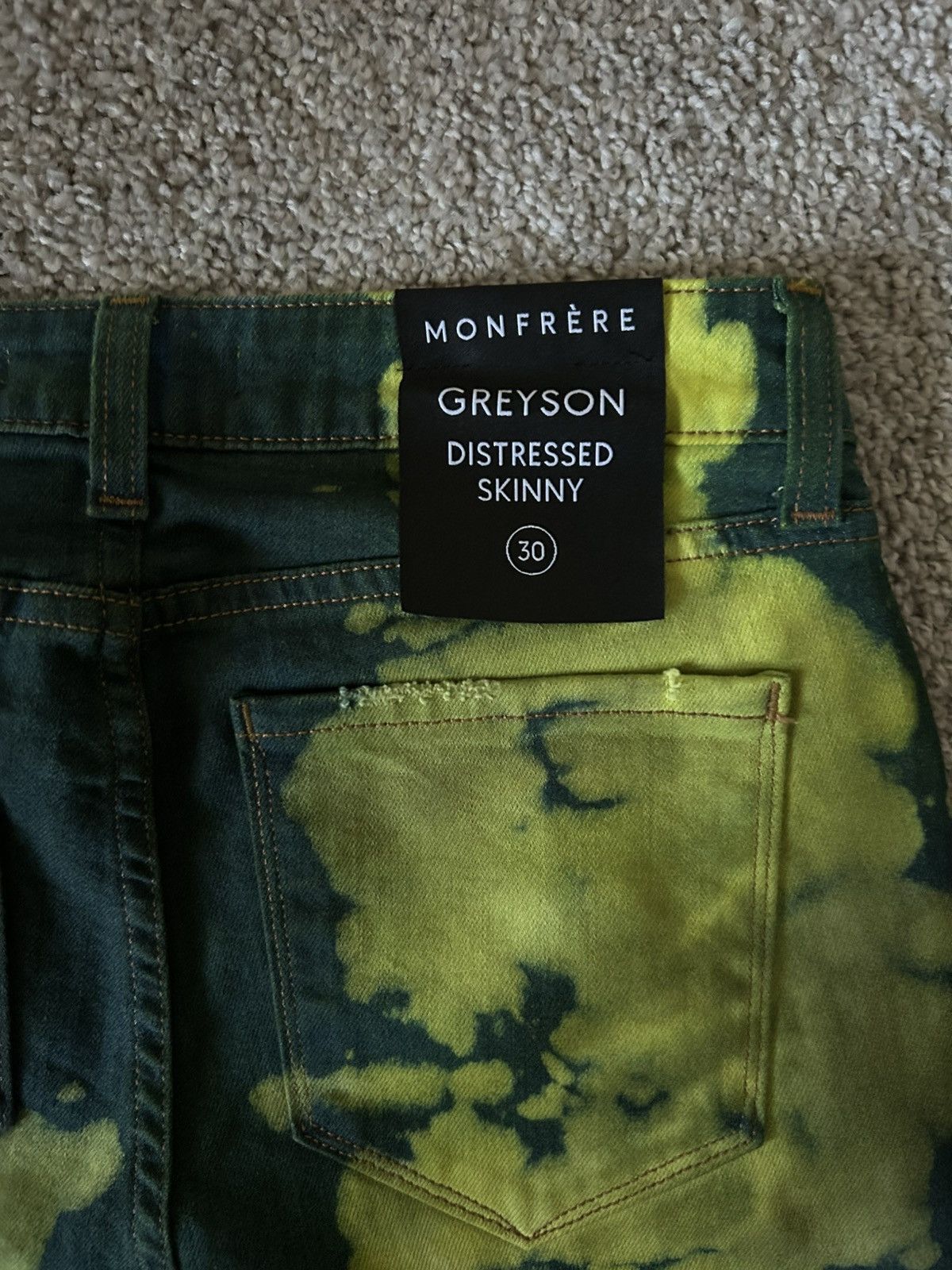 MONFRERE MONFRÈRE IBIZA JEANS Size US 30 / EU 46 - 3 Thumbnail