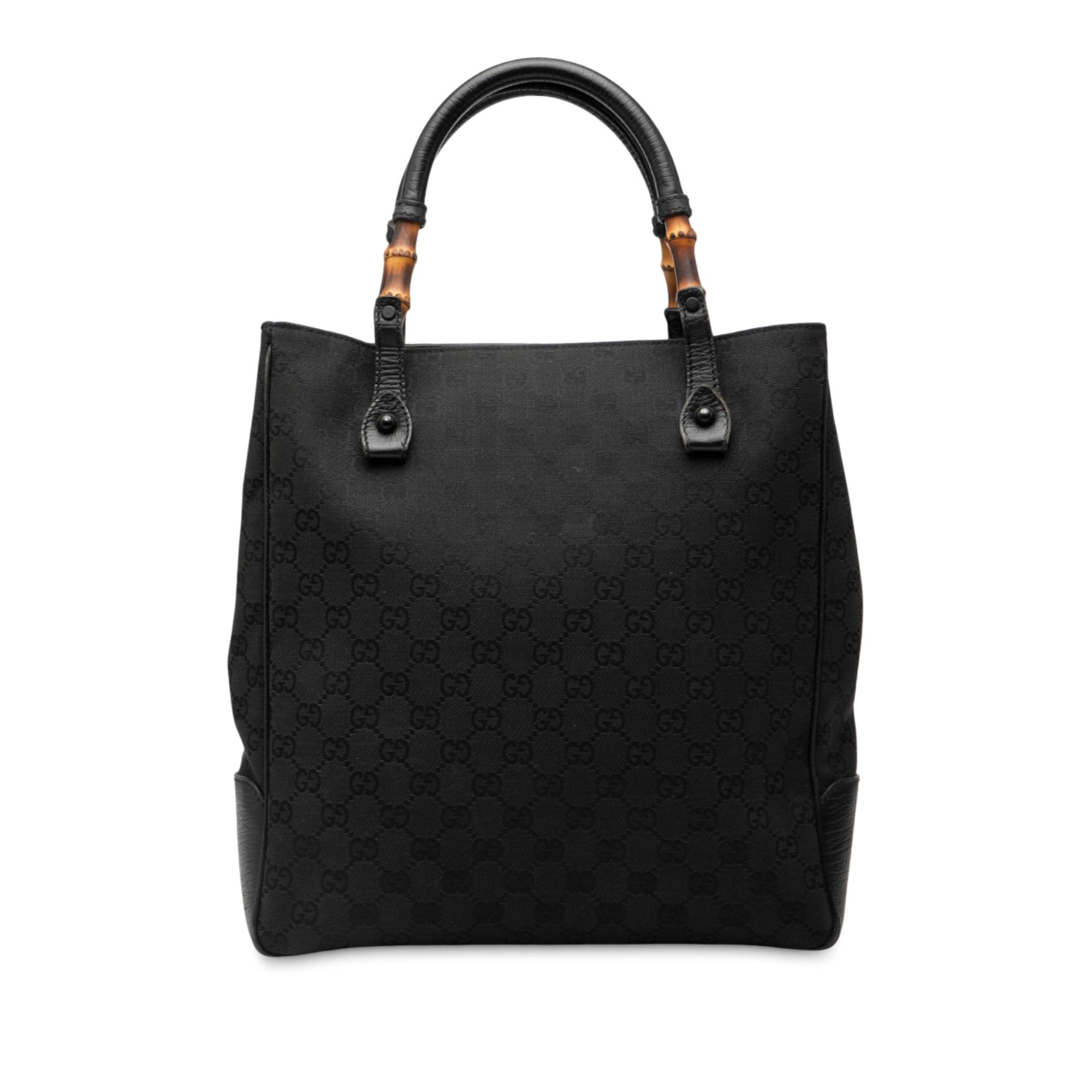 Gucci Gucci GG Canvas Bamboo Tote Size ONE SIZE - 1 Thumbnail