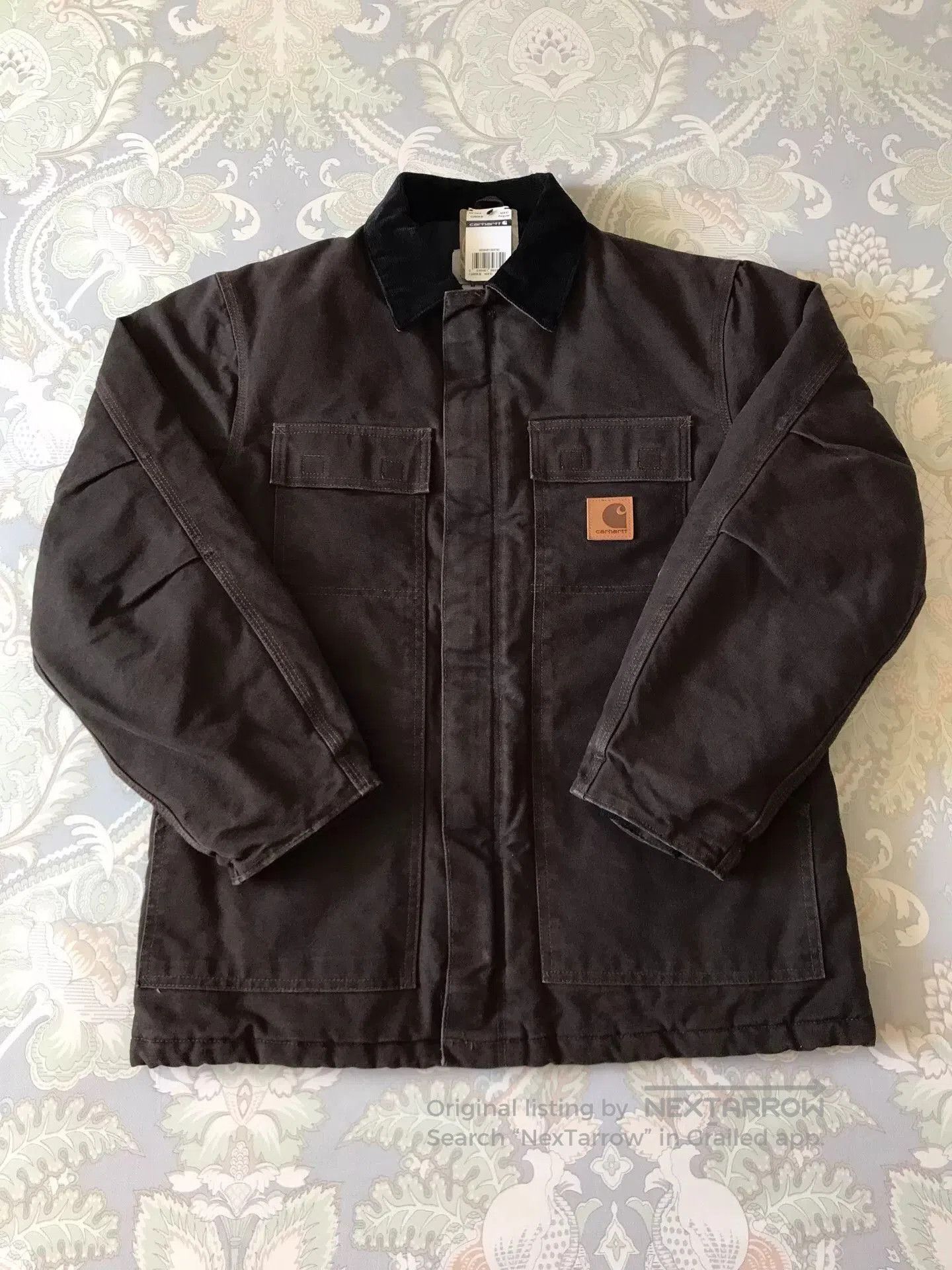Carhartt Carhartt C26 DKB Washed Canvas Work Jacket. Size US M / EU 48-50 / 2 - 1 Thumbnail