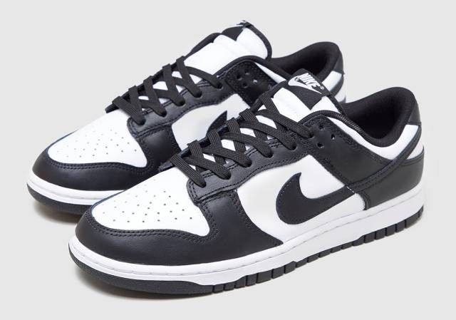 Nike Nike Dunk Low Retro White Black Panda Size US 10.5 / EU 43-44 - 1 Thumbnail