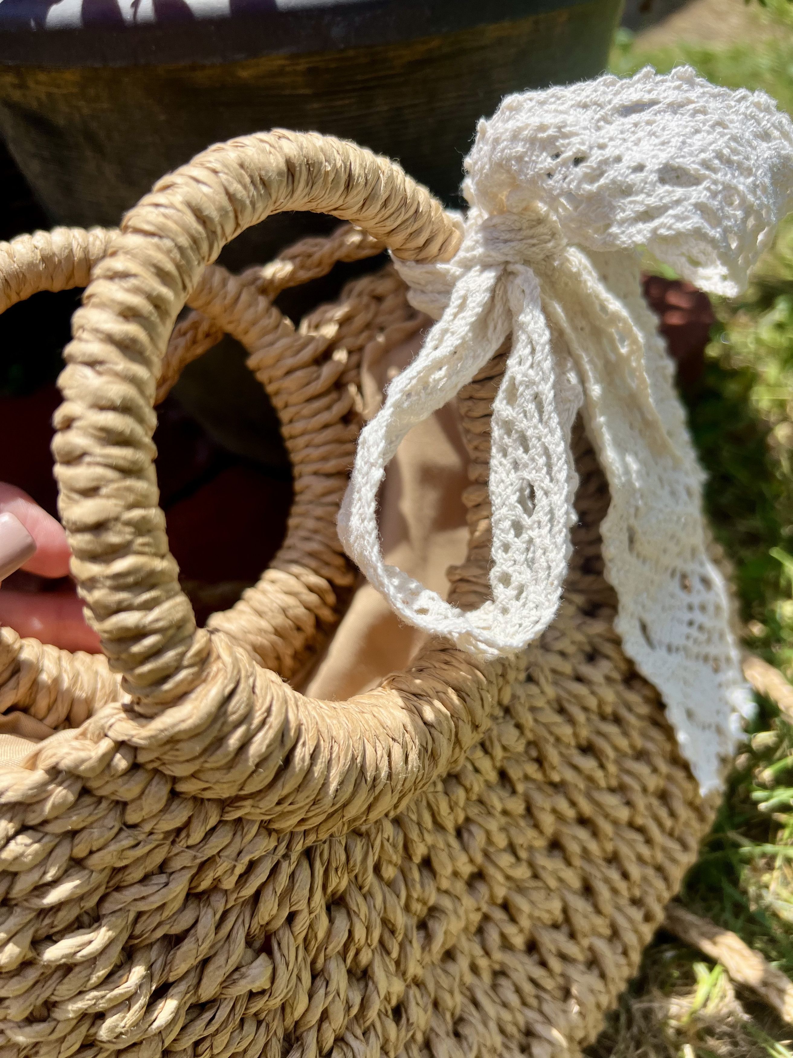 Other Minimalist Straw Bag Size ONE SIZE - 9 Thumbnail