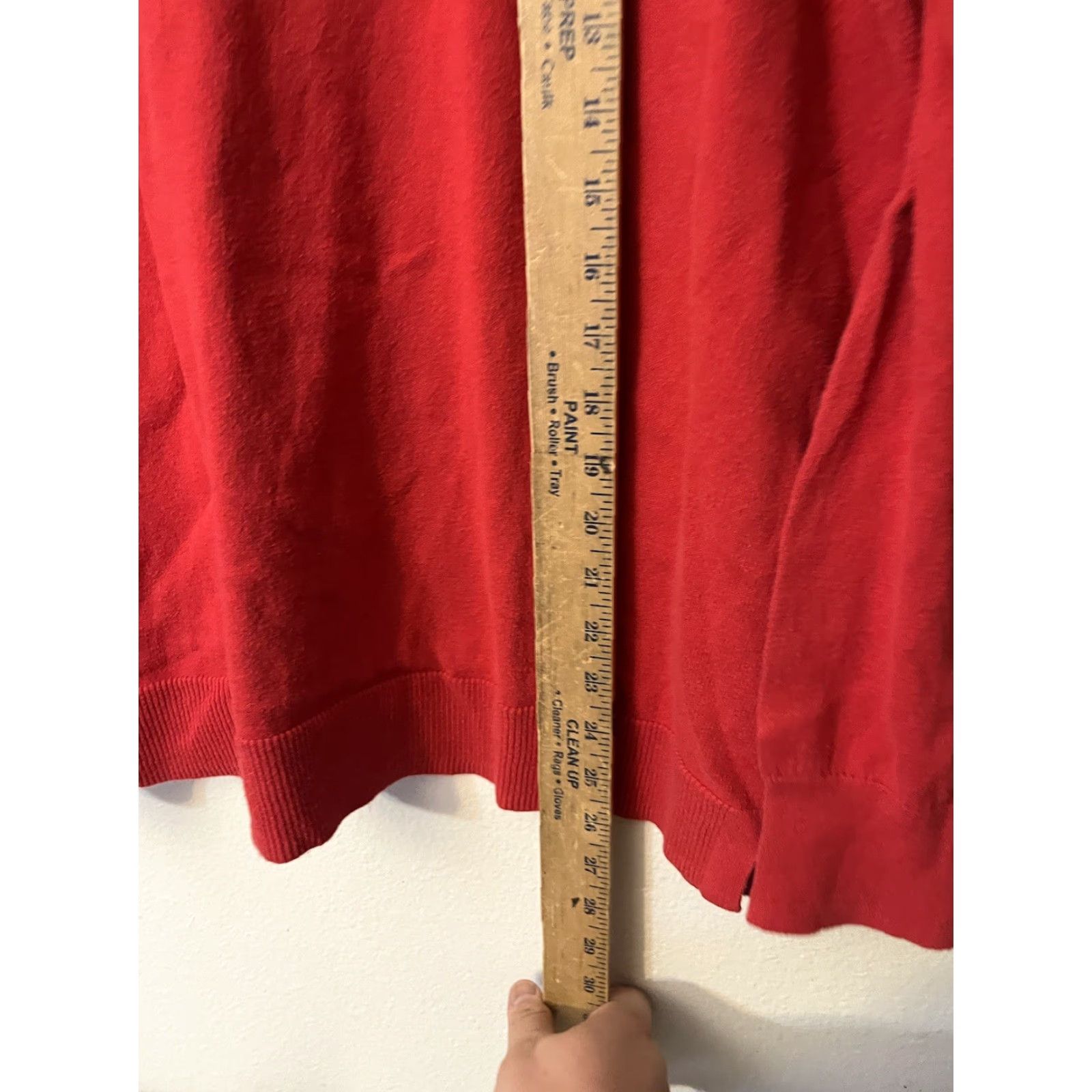Gap GAP Women's XL Modern Red Relaxed Wedge Crewneck Sweatshirt Size XL / US 12-14 / IT 48-50 - 4 Thumbnail