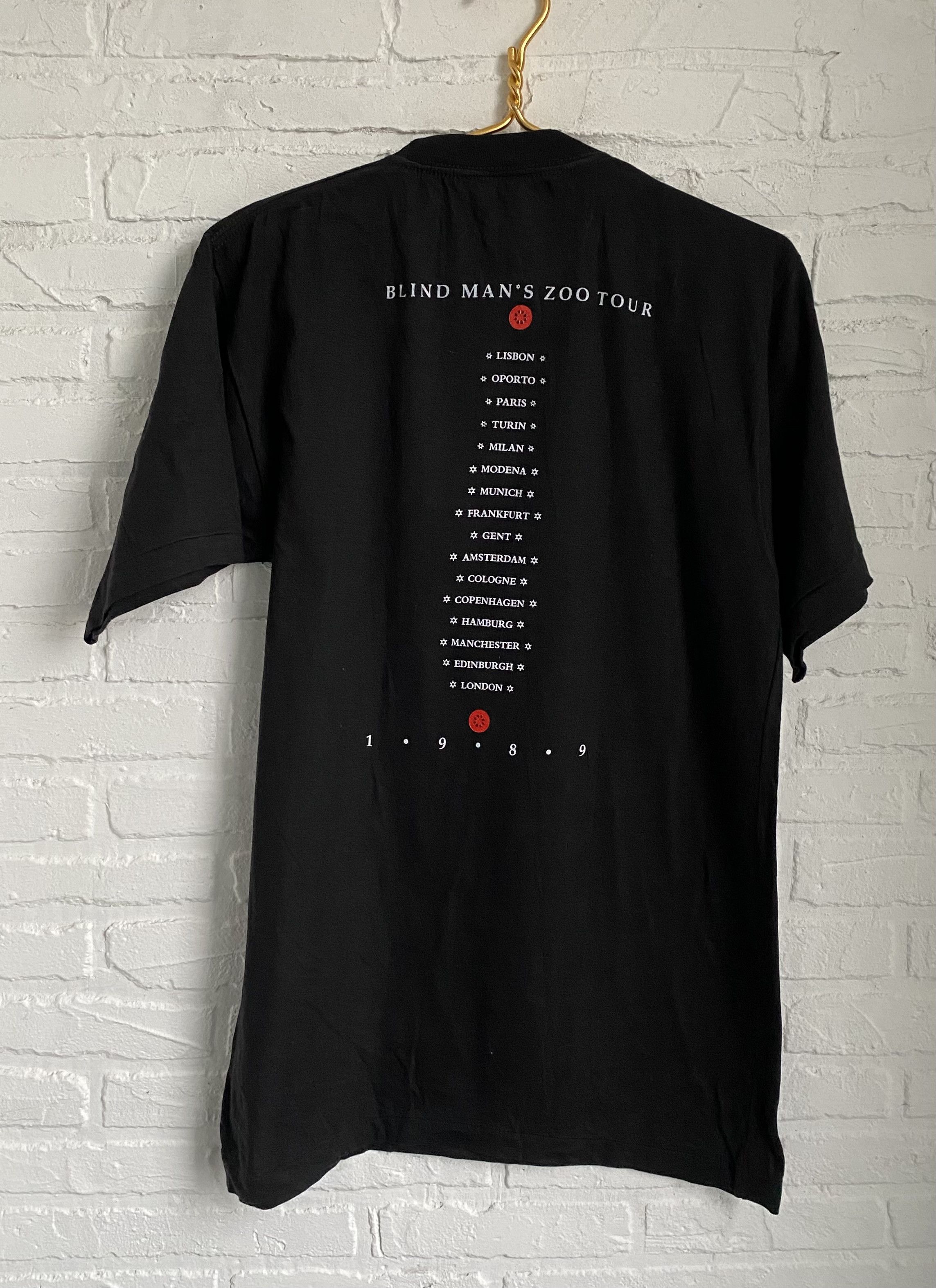 Band Tees × Vintage Vintage 1989 10.000 maniacs blind man's zoo tour t-shirt Size US M / EU 48-50 / 2 - 7 Thumbnail