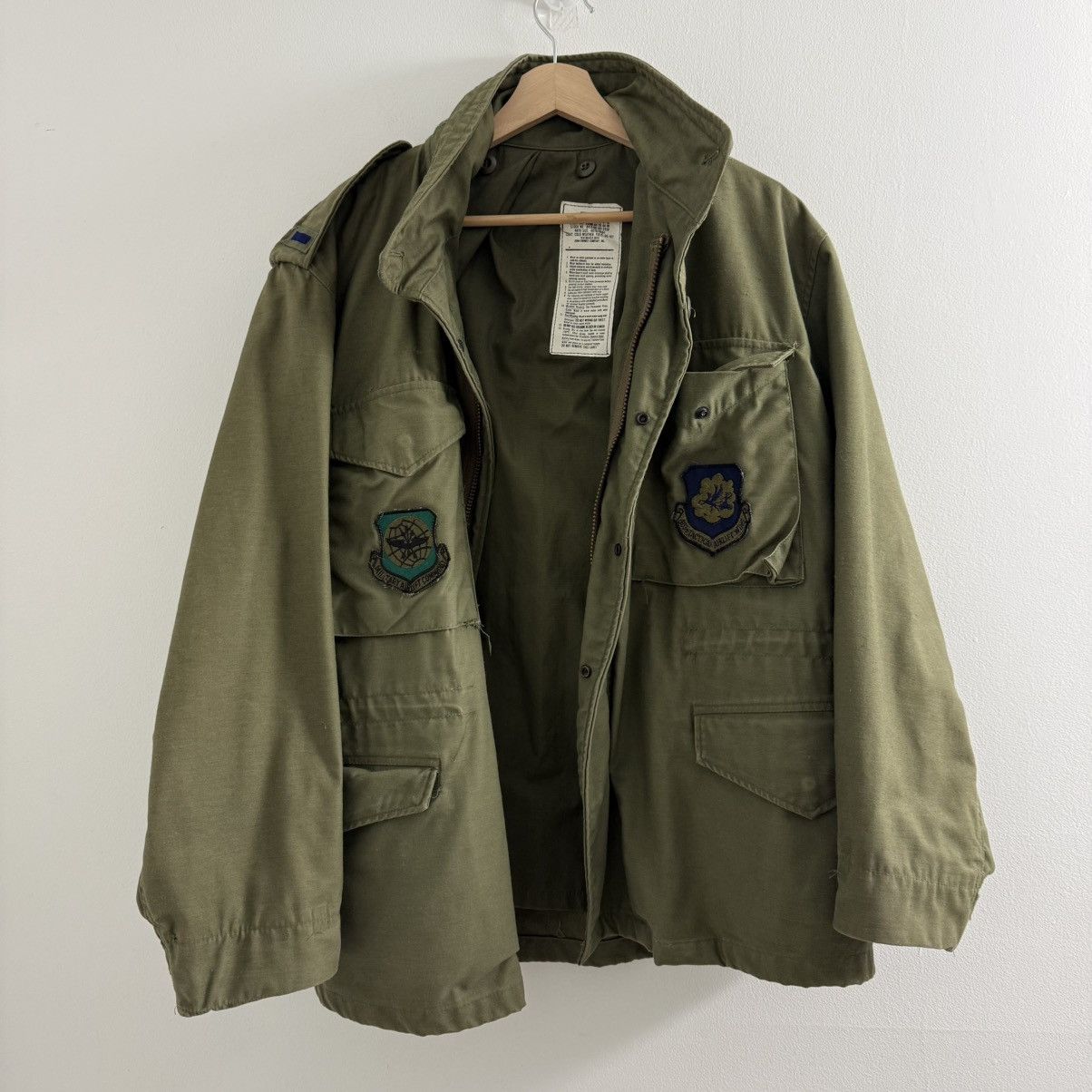 Vintage US Military M-65 Field Jacket Medium OG-107 Vietnam