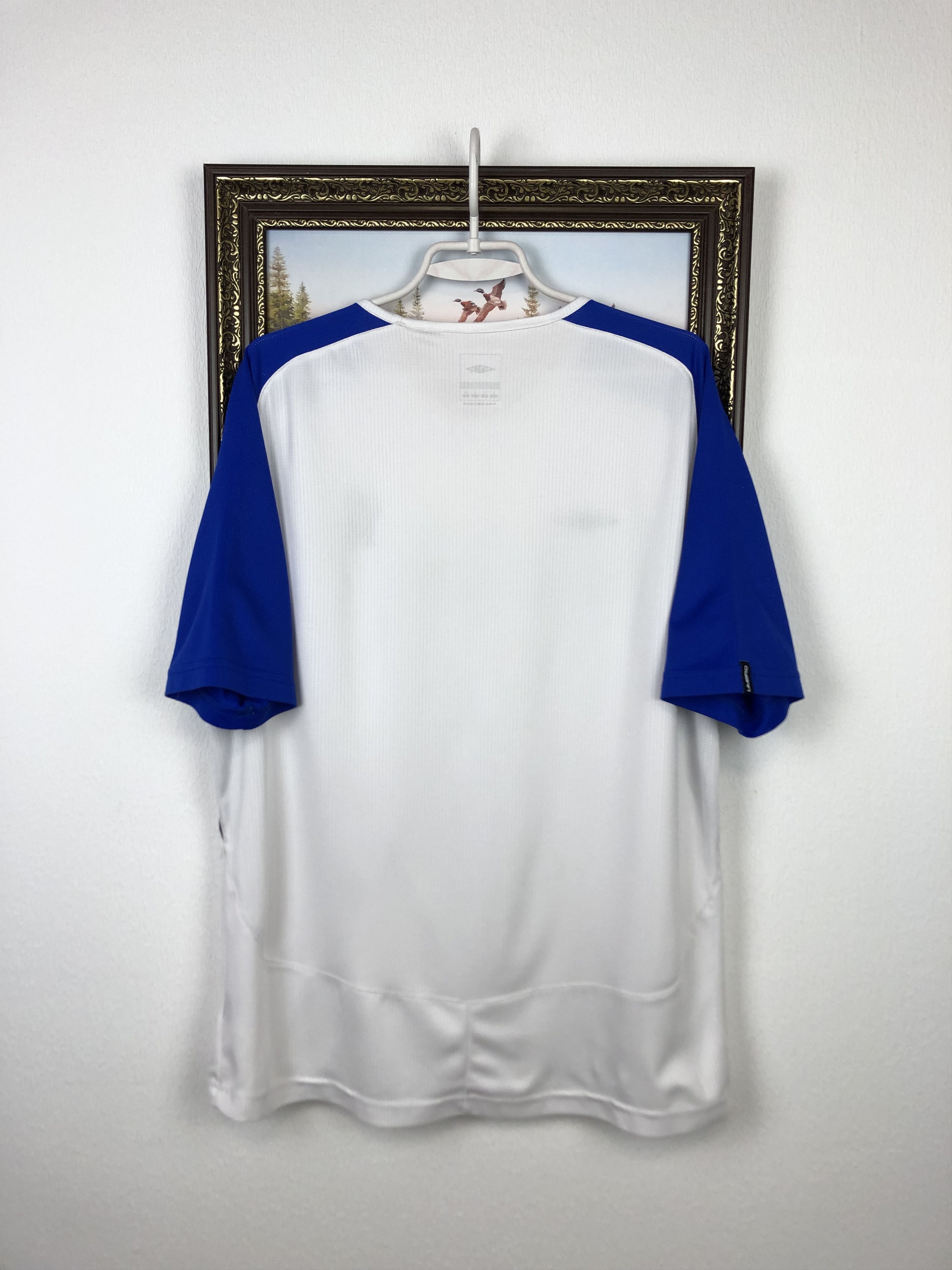 Polo Ralph Lauren Vintage Umbro Chelsea Football Train Shirt Soccer Jersey Size US L / EU 52-54 / 3 - 11 Thumbnail