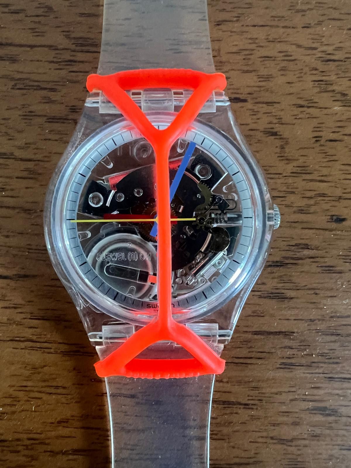 Swatch Collectible Swatch Jellyfish + Guard + xtra Straps Size 34 - 4 Thumbnail