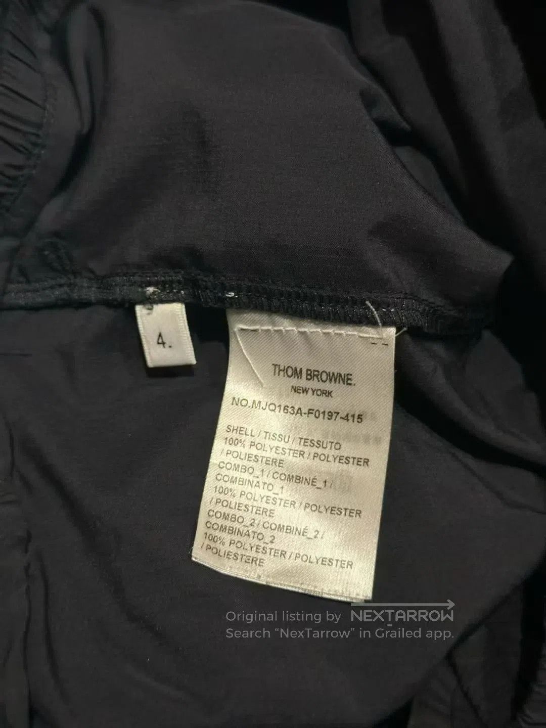 Thom Browne Thom Browne size XL Nylon Pants| Size US 27 - 4 Thumbnail