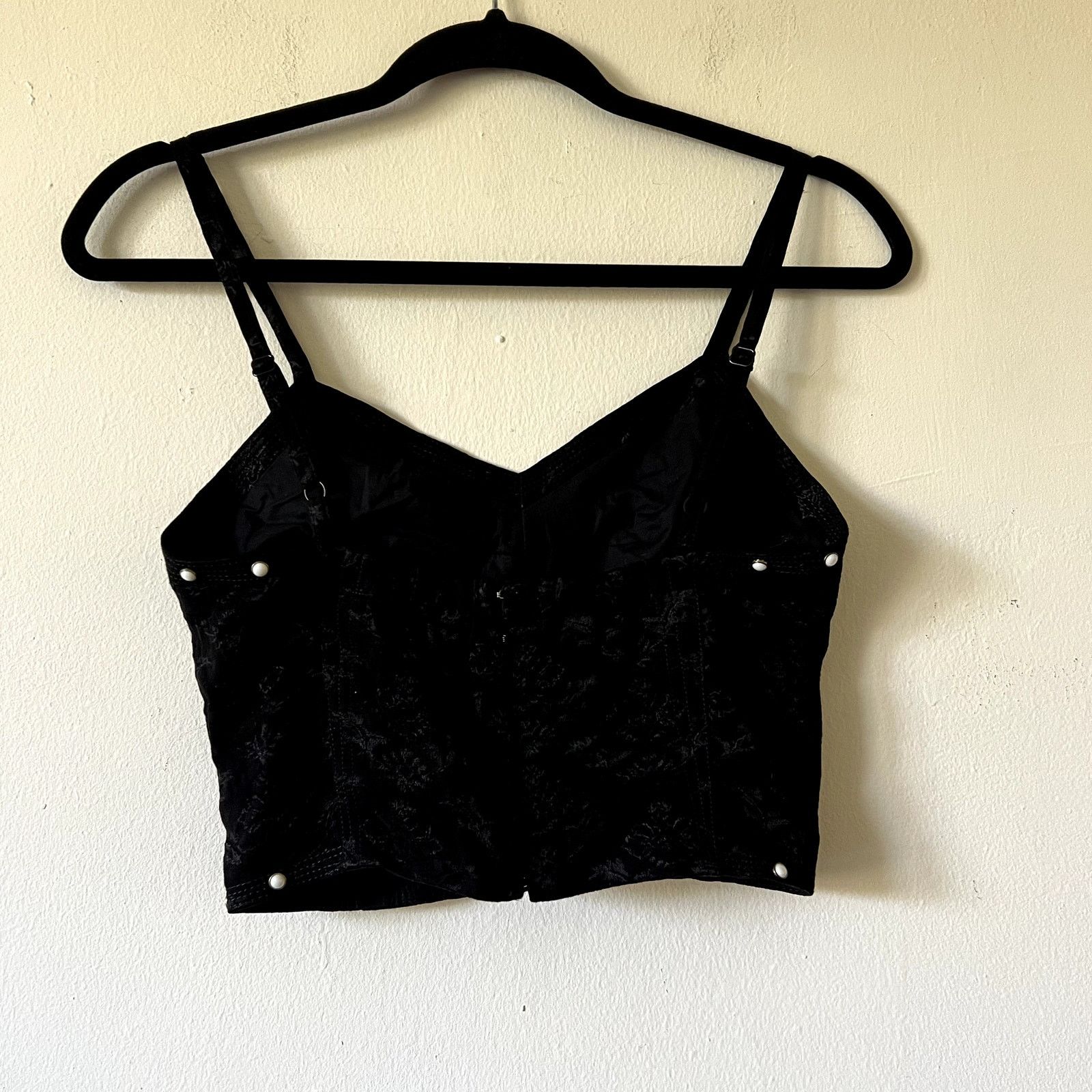 Sandro Sandro Jacquard crop top black printed size 1 S C10 Size XS / US 0-2 / IT 36-38 - 4 Thumbnail