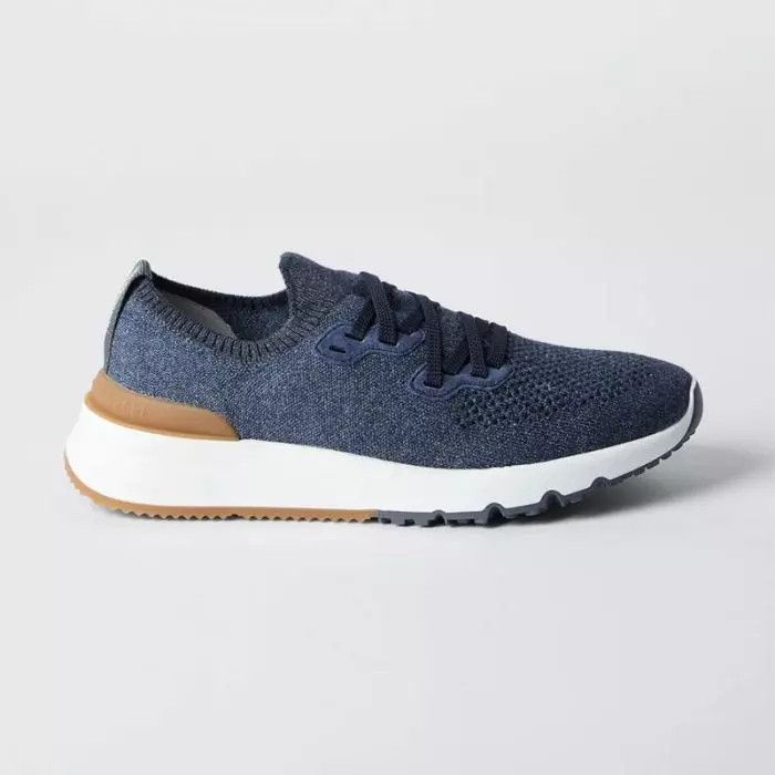 Brunello Cucinelli o1la1rc1a0425 Sneakers in Dark Blue Size US 11 / EU 44 - 2 Thumbnail