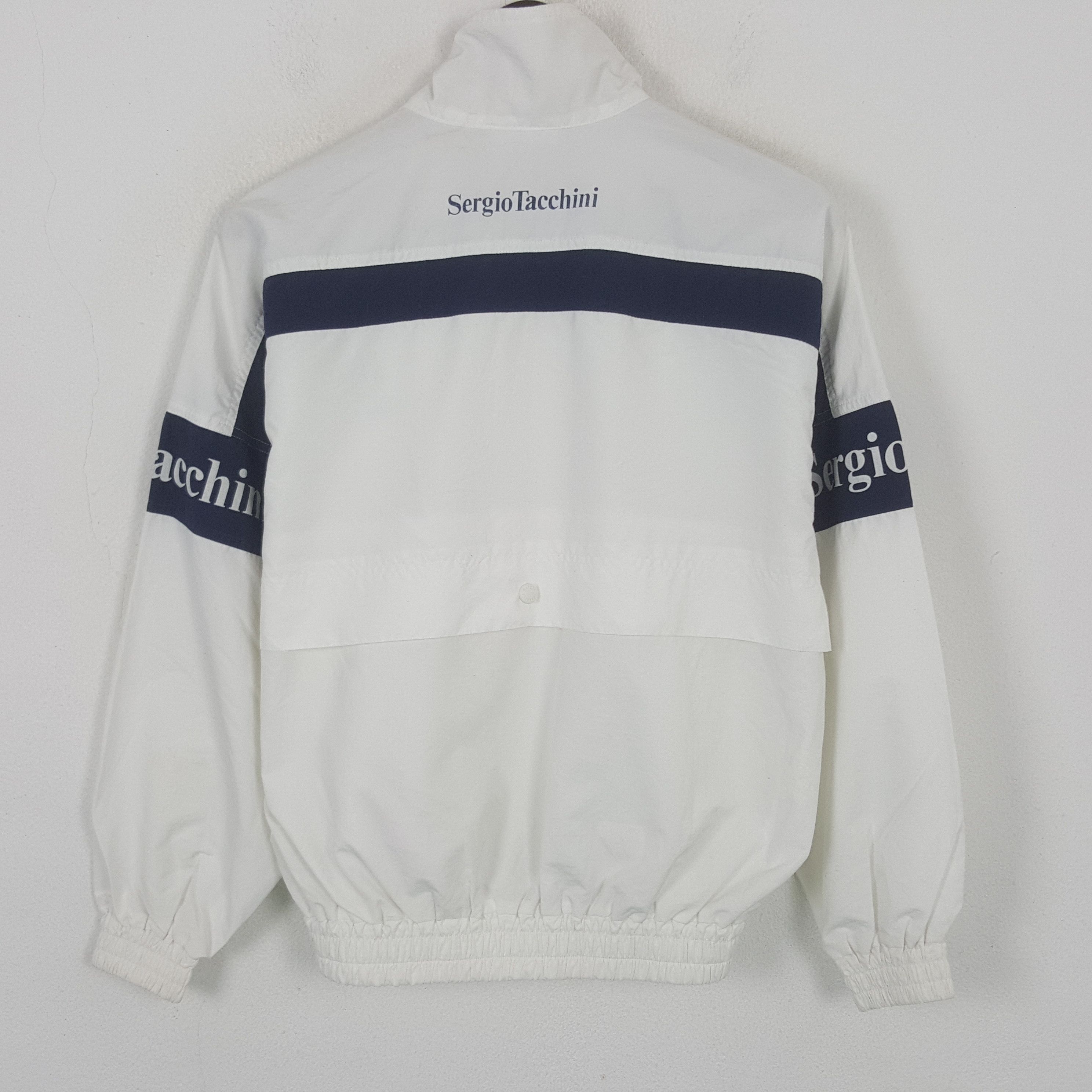Sergio Tacchini Vintage Sergio Tacchini Windbreaker Sport Jacket Size US S / EU 44-46 / 1 - 3 Thumbnail