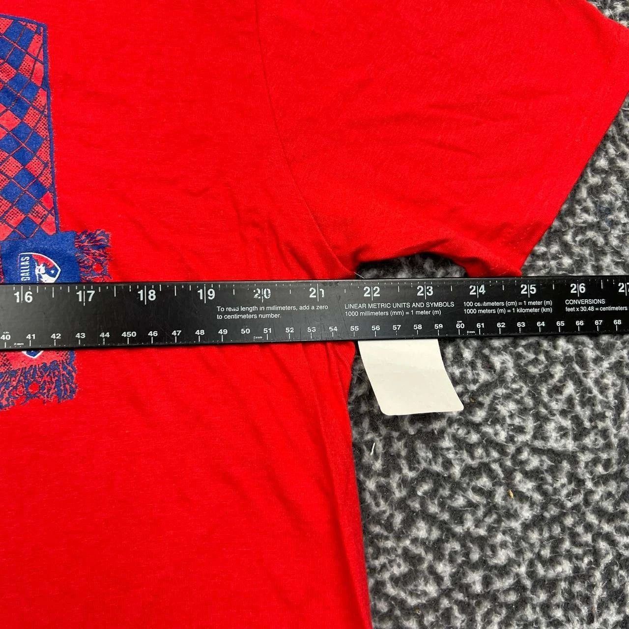 Other FC Dallas Shirt Men Red MLS Short Sleeve Crew Neck Cotton L Size US L / EU 52-54 / 3 - 5 Thumbnail