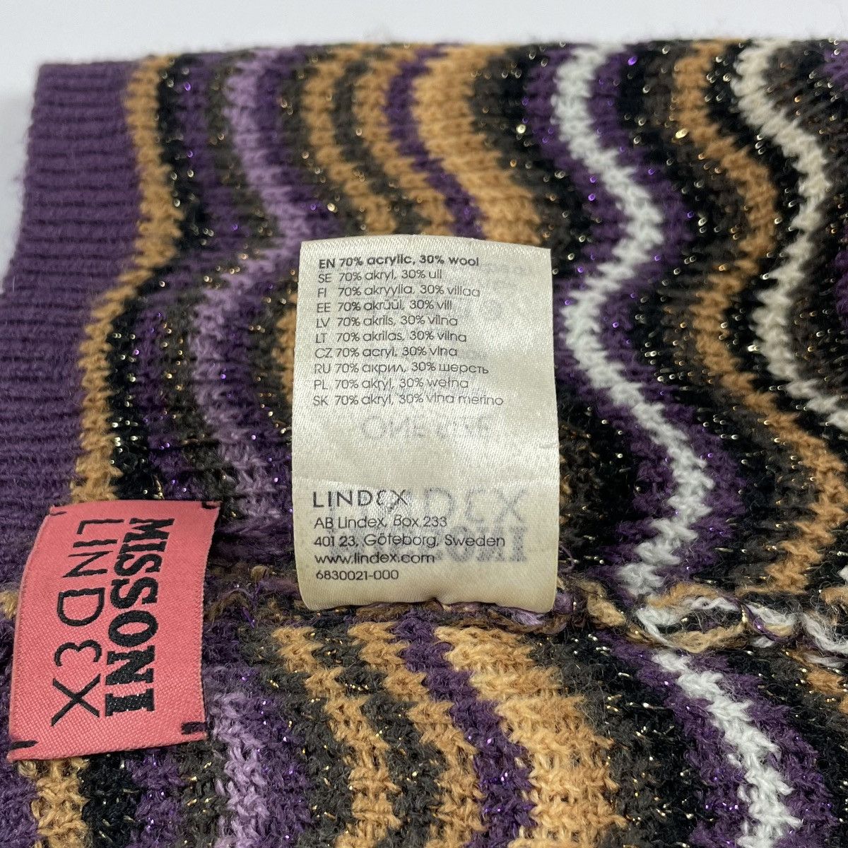 Missoni Missoni for Lindex wool knit Hat Size ONE SIZE - 6 Thumbnail