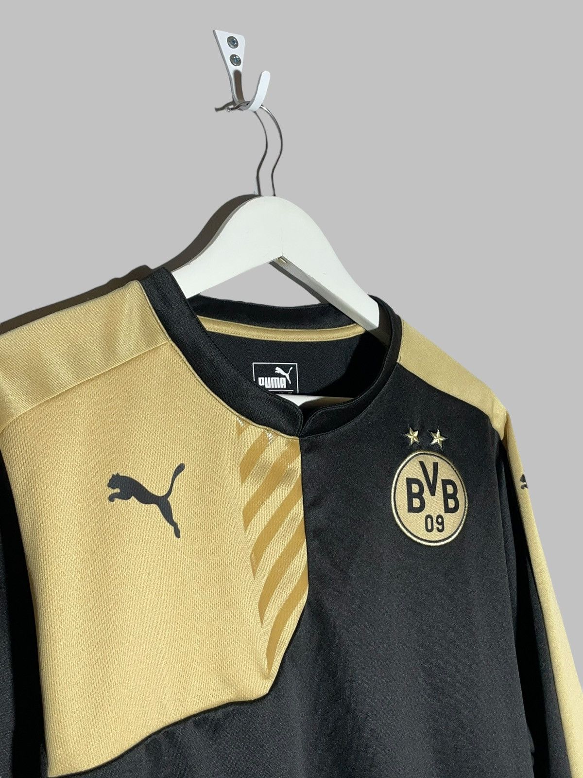 Puma Borussia Dortmund 2015/16 Puma Training Sweat Top Size US M / EU 48-50 / 2 - 3 Thumbnail