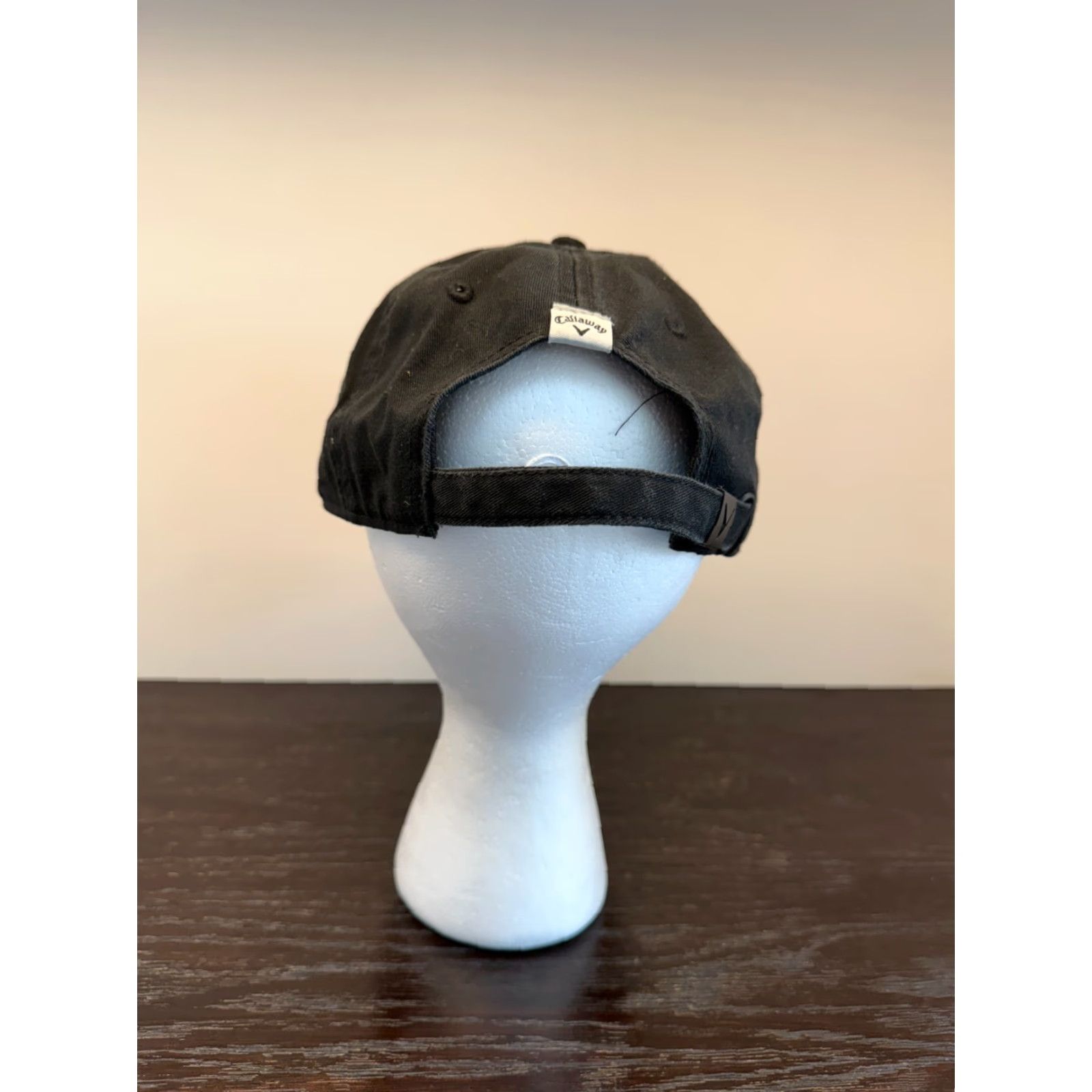 Callaway Callaway Hat Men One Size Black Twill Adjustable Strapback Travel Golf Size ONE SIZE - 4 Thumbnail