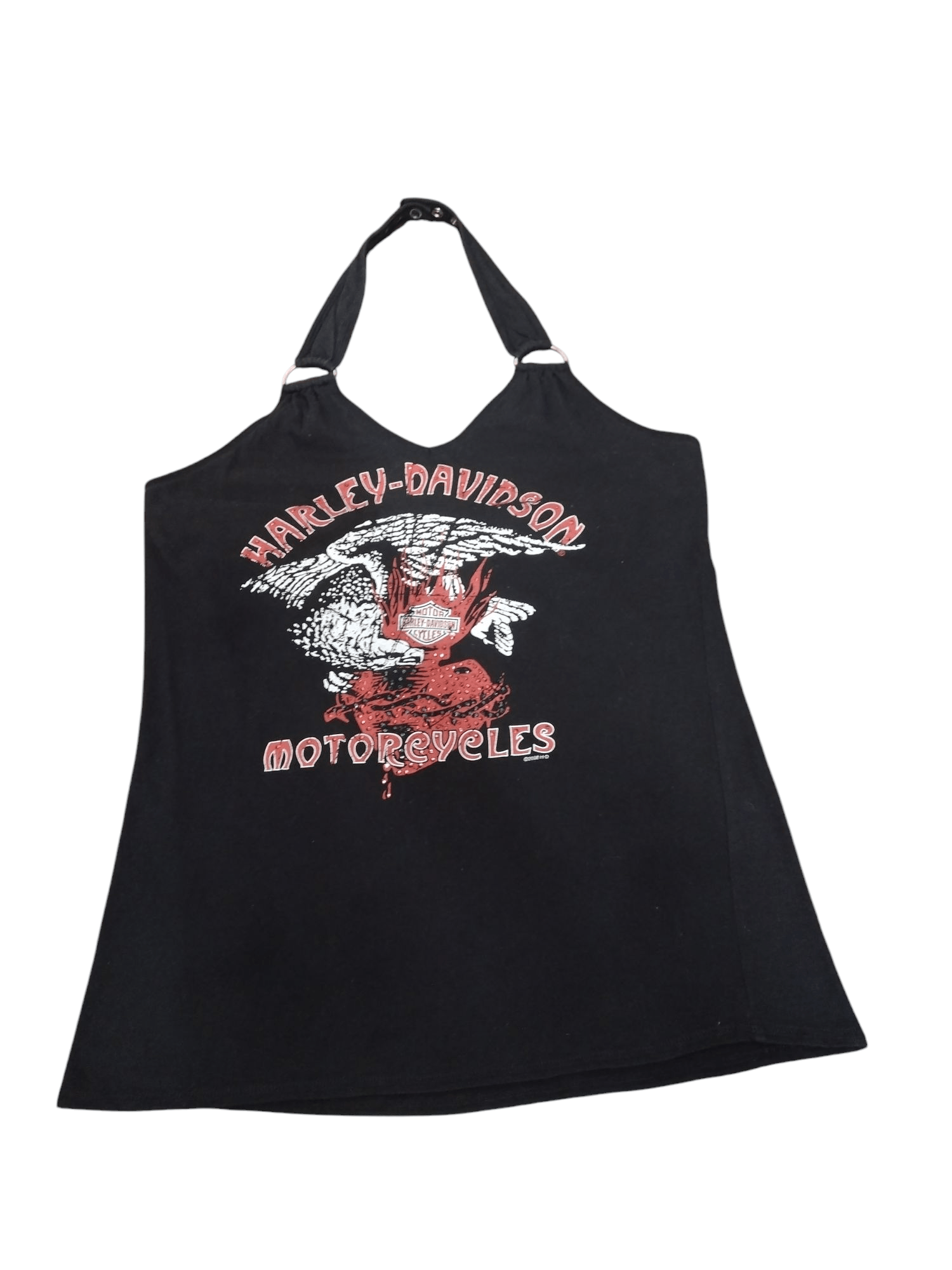 Harley Davidson RARE women harley davidson halter tank top Size M / US 6-8 / IT 42-44 - 1 Thumbnail