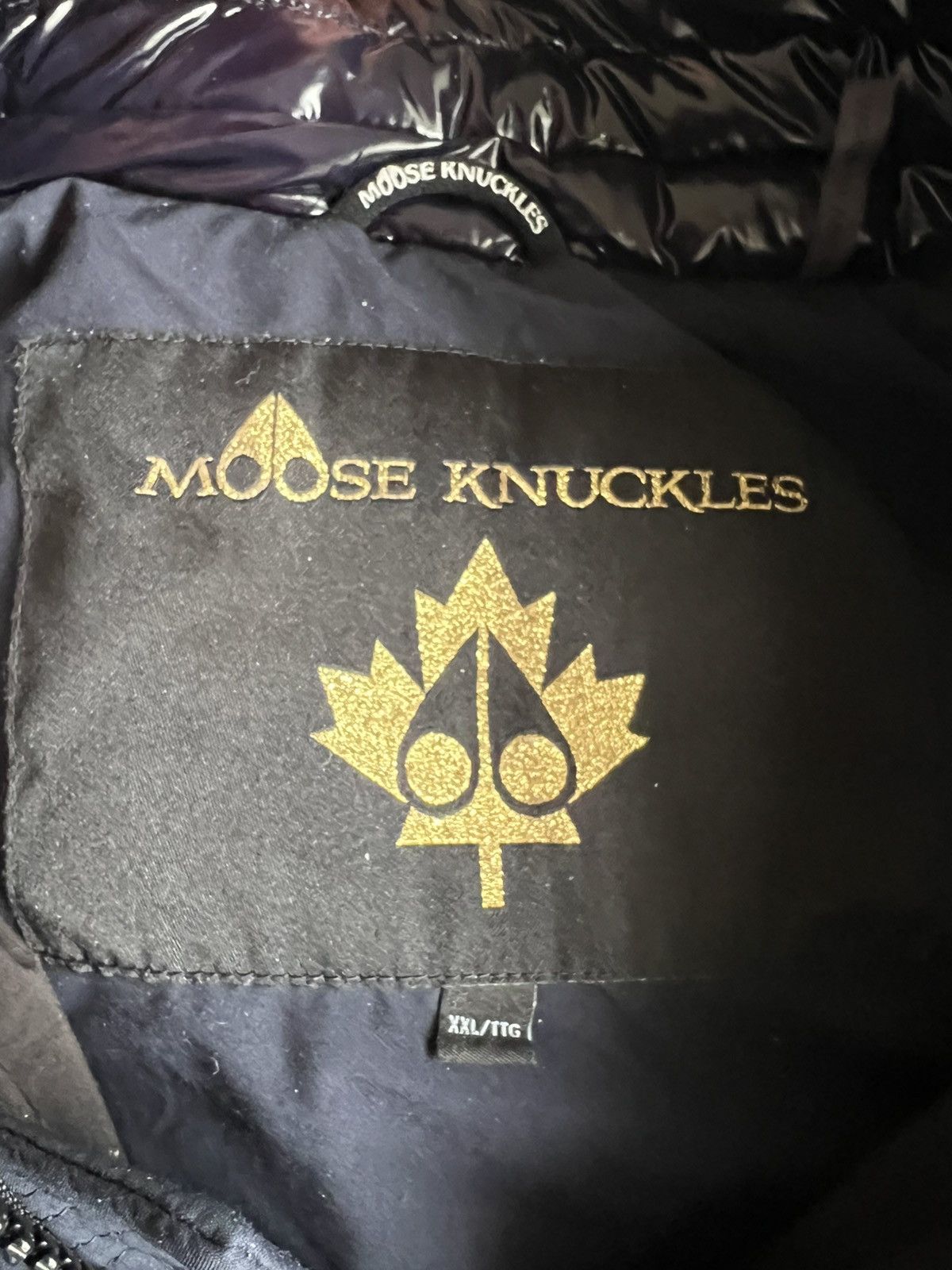 Moose Knuckles Moose Knuckles Rock 2 Navy Blue Down Jacket Sz- XXL Size US XL / EU 56 / 4 - 3 Thumbnail