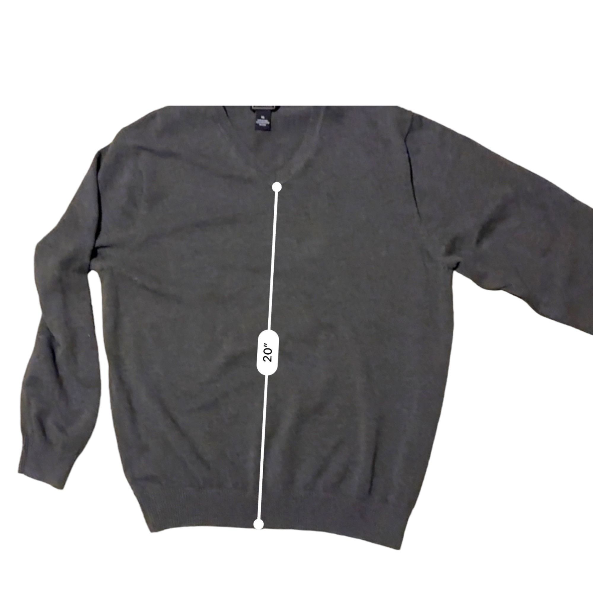 Jos. A. Bank Jos A Bank Traveler 100% Pima Cotton V-Neck Sweater XXL Heat Size US XXL / EU 58 / 5 - 9 Thumbnail