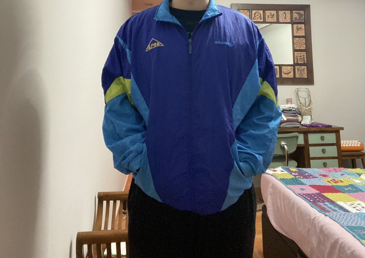 Adidas × Vintage 1990s Adidas Vintage Track Jacket Size US XL / EU 56 / 4 - 3 Thumbnail