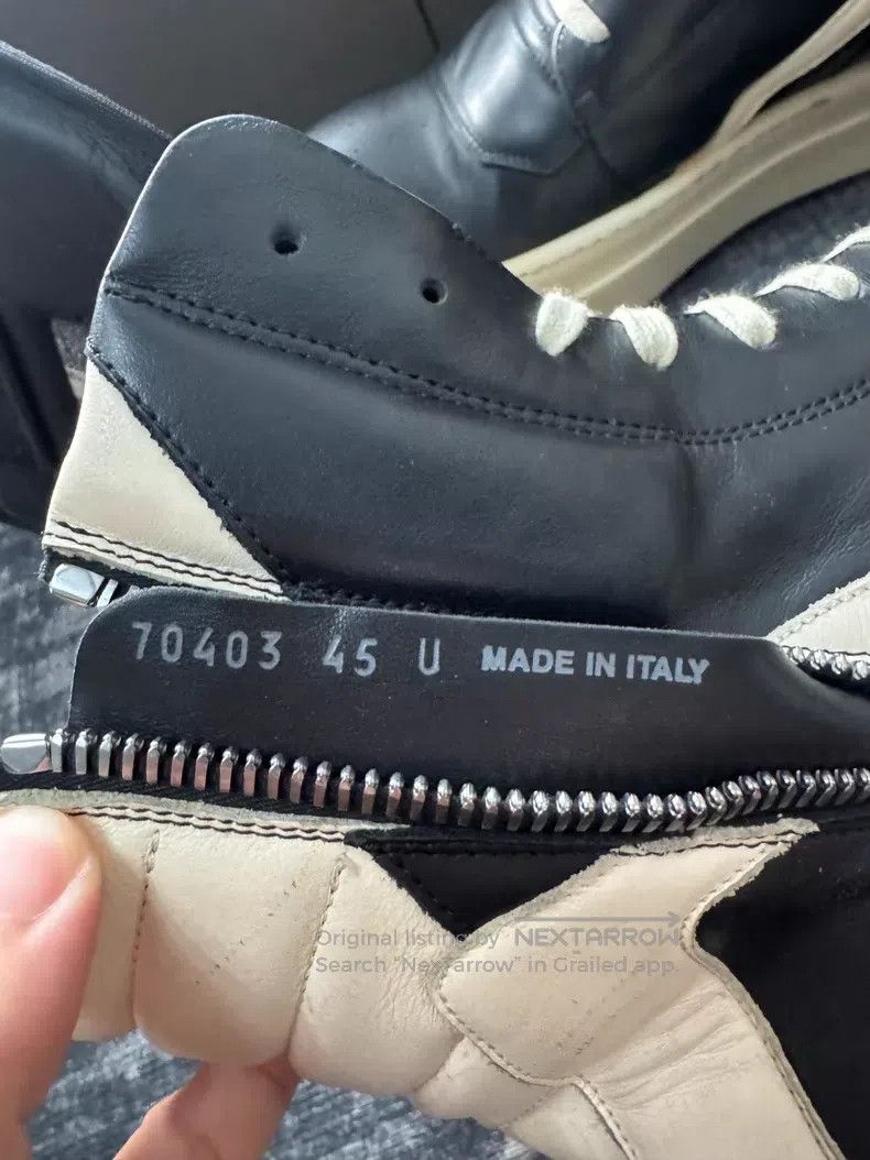 Rick Owens Rick Owens Main line thick base inverted triangle shoes Size US 12 / EU 45 - 7 Thumbnail