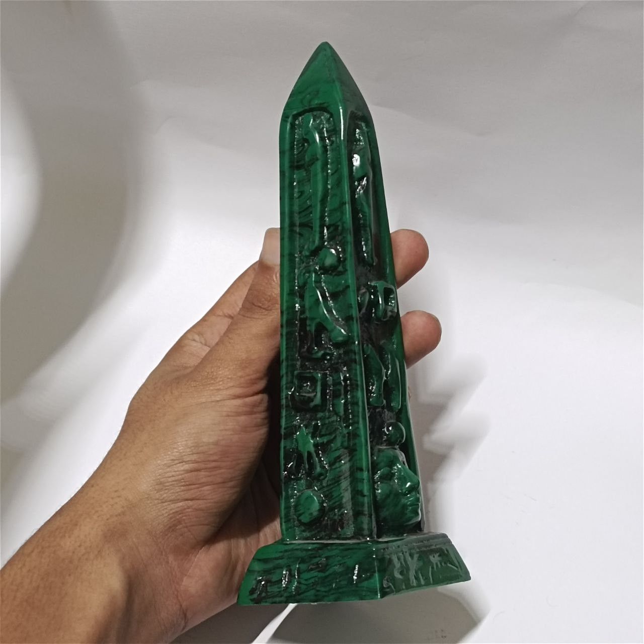 Other Egyptian pharaonic obelisk statue with ancient symbols Size ONE SIZE - 1 Thumbnail