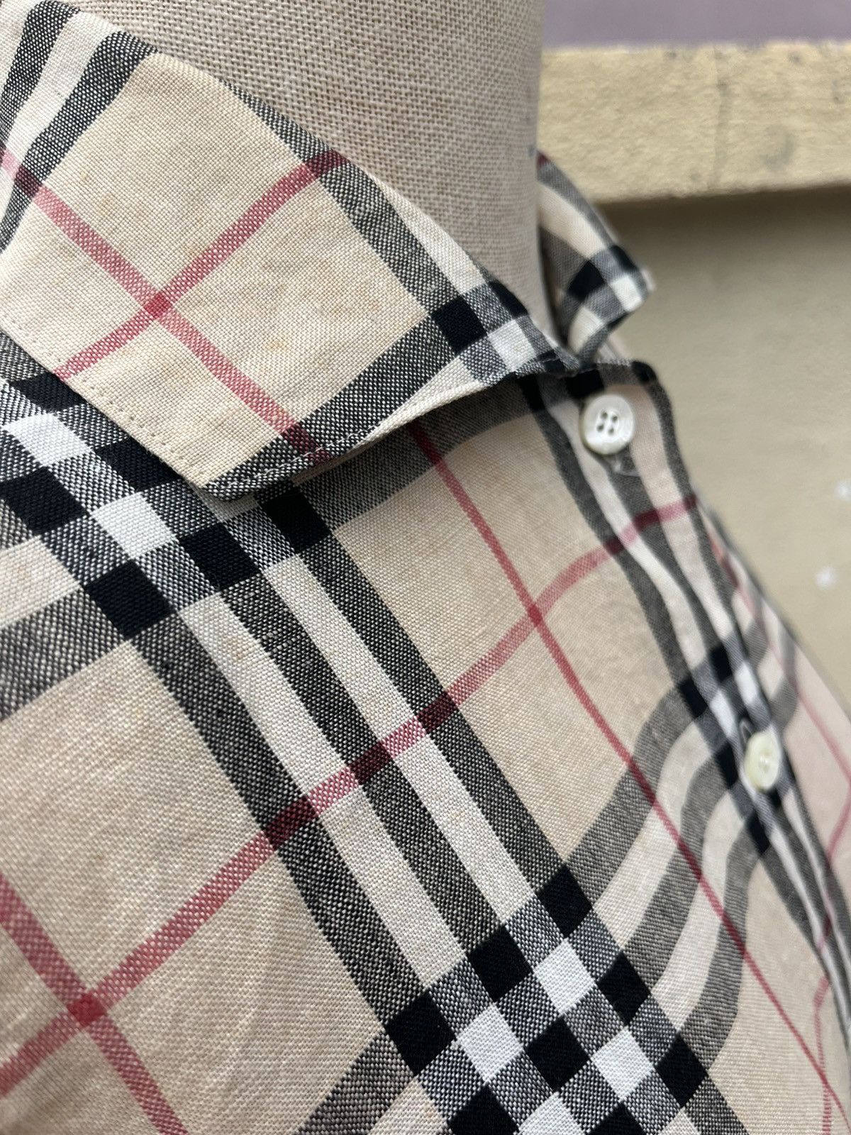 Burberry Nova check blouse Size S / US 4 / IT 40 - 6 Thumbnail