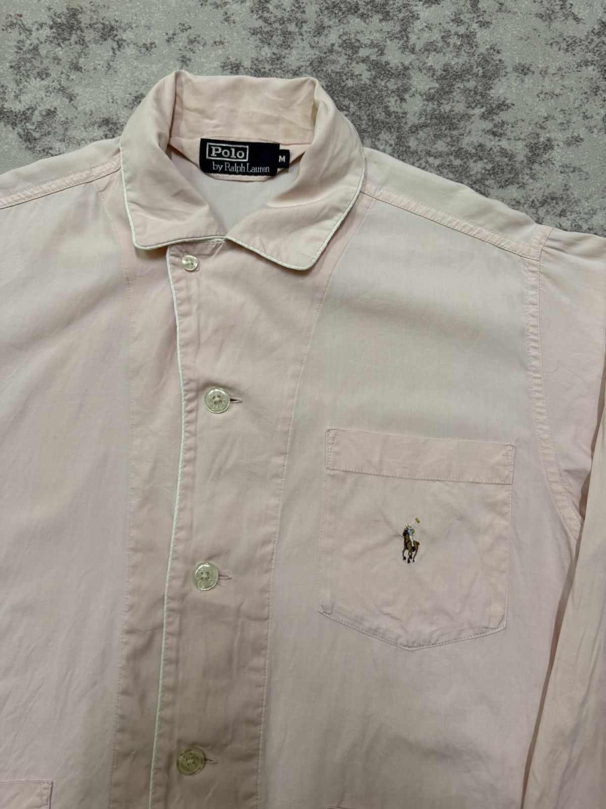 Polo Ralph Lauren Vintage Polo Ralph Lauren Small Pony Button Up Pyjama Size M / US 6-8 / IT 42-44 - 4 Thumbnail