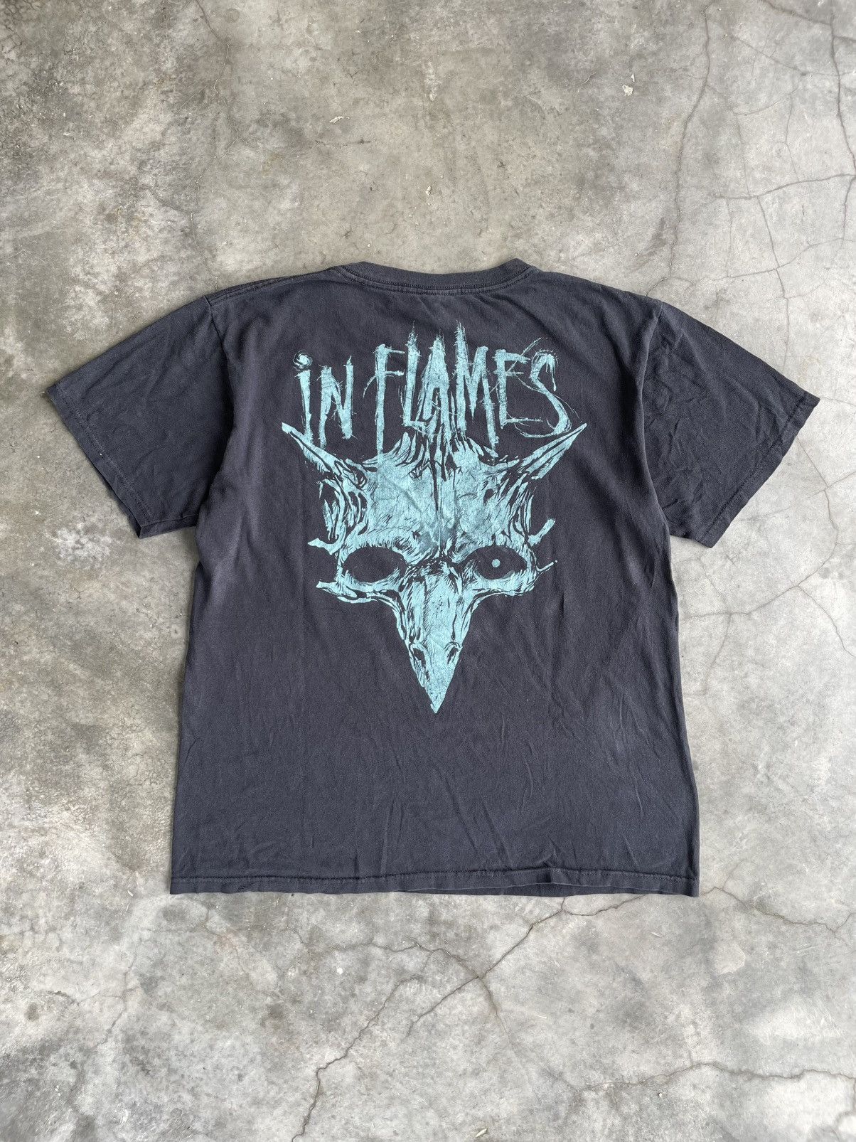 Band Tees VTG 00s In Flames Triple Jester Size US M / EU 48-50 / 2 - 7 Thumbnail