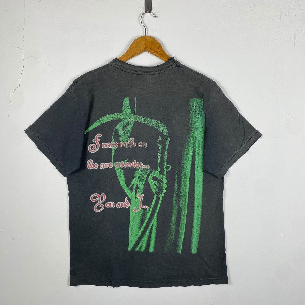 Band Tees Distressed Vintage 90's CHILDREN OF BODOM Hatebreed Album Size US L / EU 52-54 / 3 - 5 Thumbnail