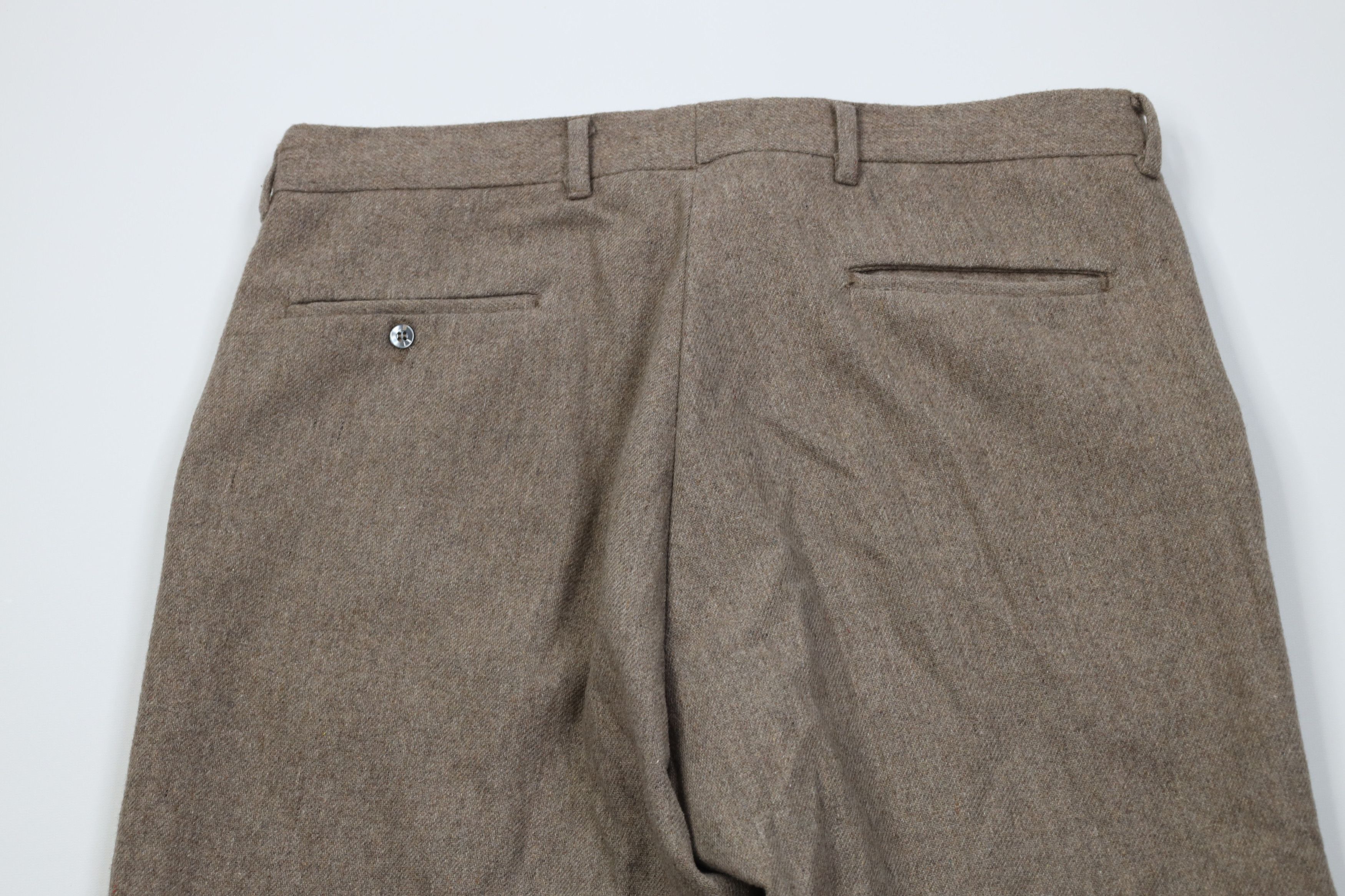 Vintage Vintage 70s Streetwear Wide Leg Chino Pants Beige USA Size US 34 / EU 50 - 12 Thumbnail
