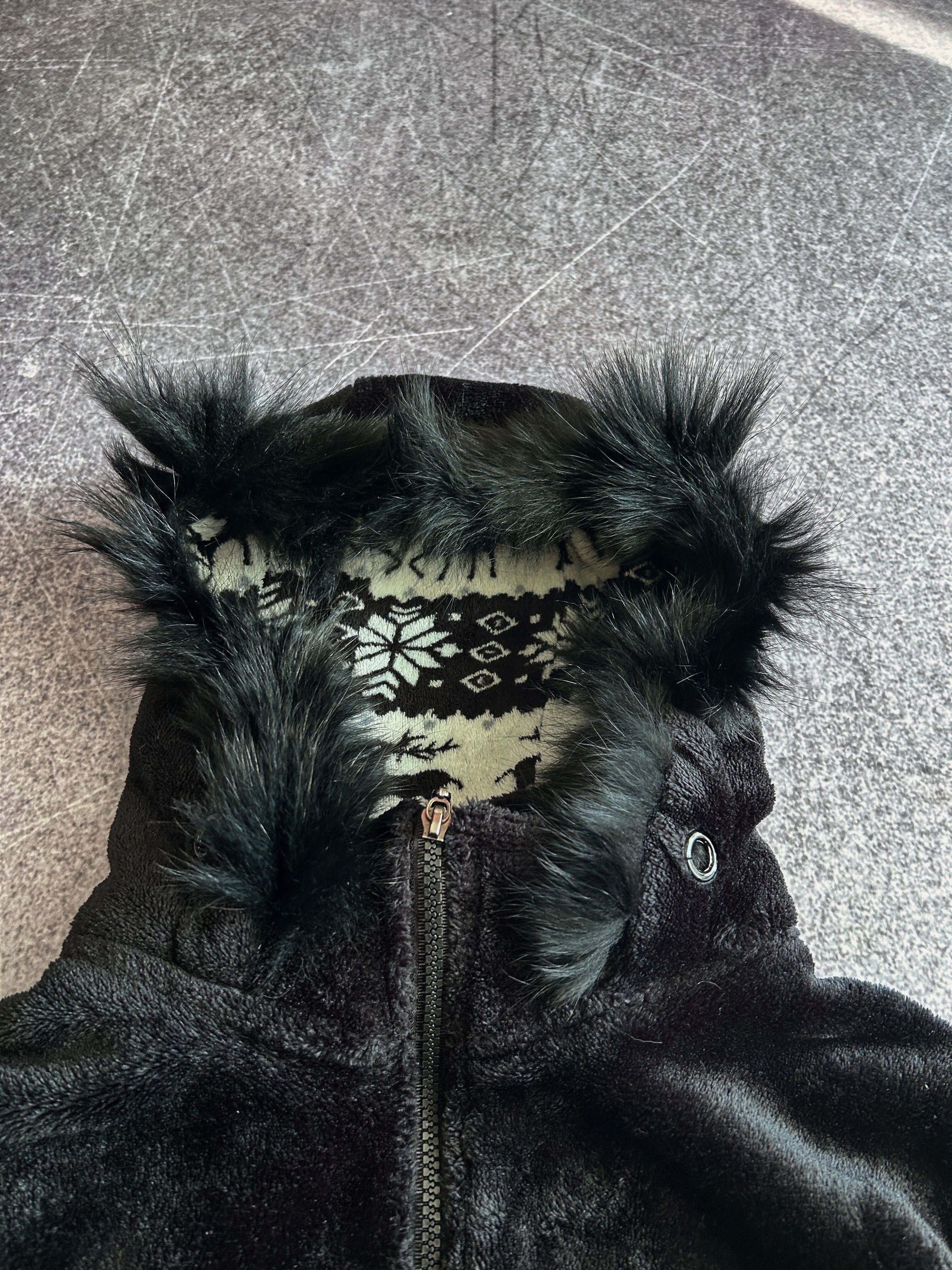 Designer VTG Yohji Yamamoto Travis Scott Style Mohair Fur Hoodie 90s Size US M / EU 48-50 / 2 - 5 Thumbnail