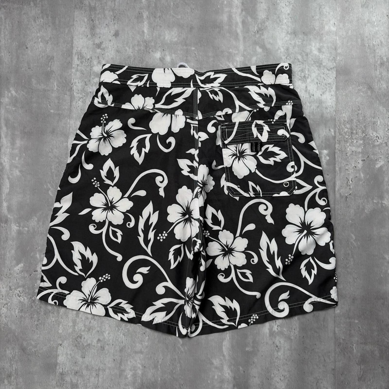 Gotcha Vintage Gotcha Surf Grunge Floral Hawaii Baggy Board Shorts Size US 36 / EU 52 - 5 Thumbnail