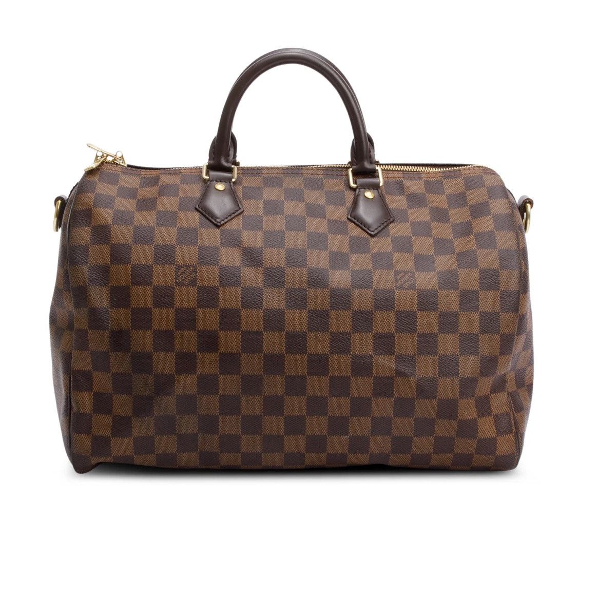 Louis Vuitton LOUIS VUITTON Damier Ebene Speedy Bandouliere 35 Size ONE SIZE - 5 Thumbnail